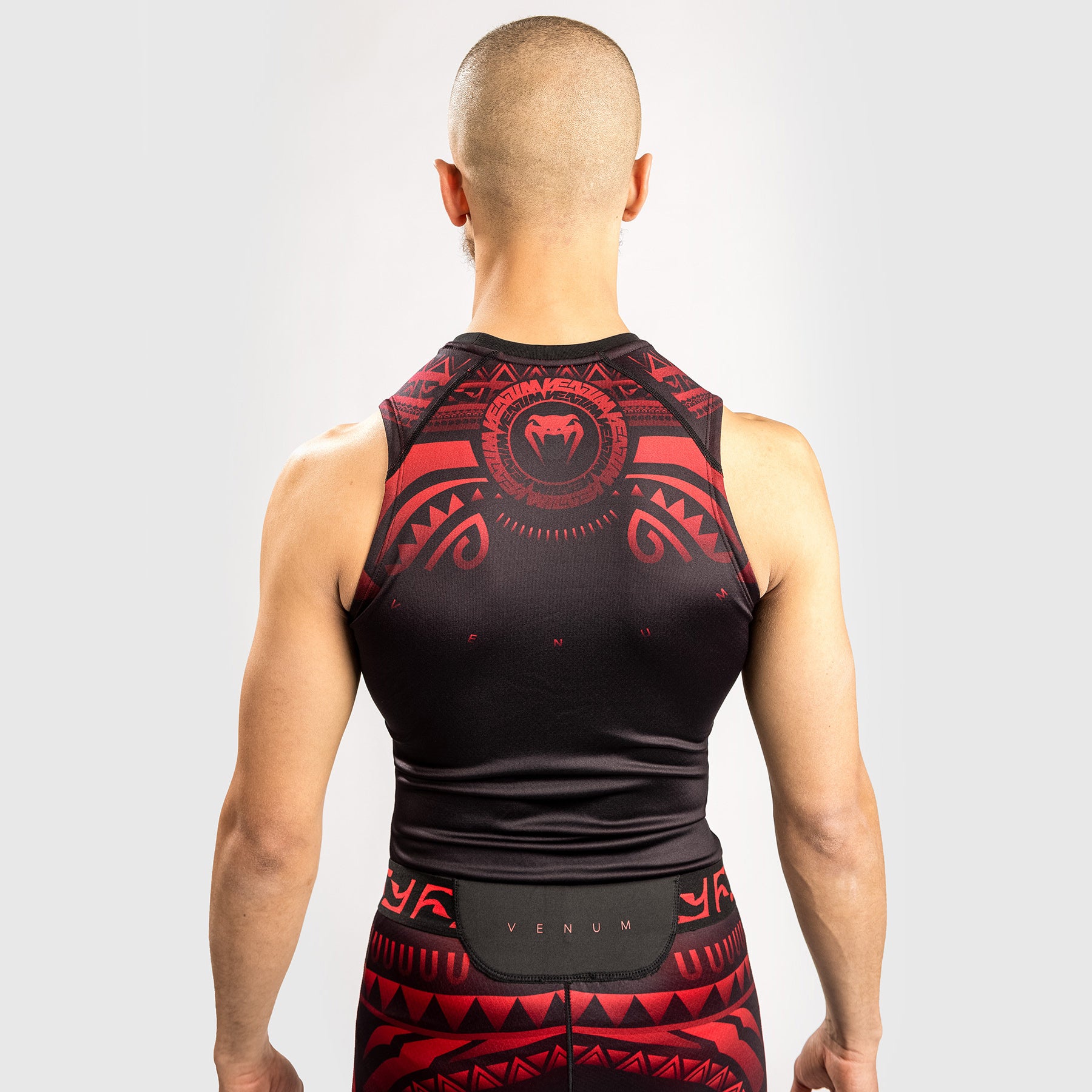 Rashguard Sans Manches Venum Nakahi - Noir/Rouge - product-type_T-Shirts de Compression