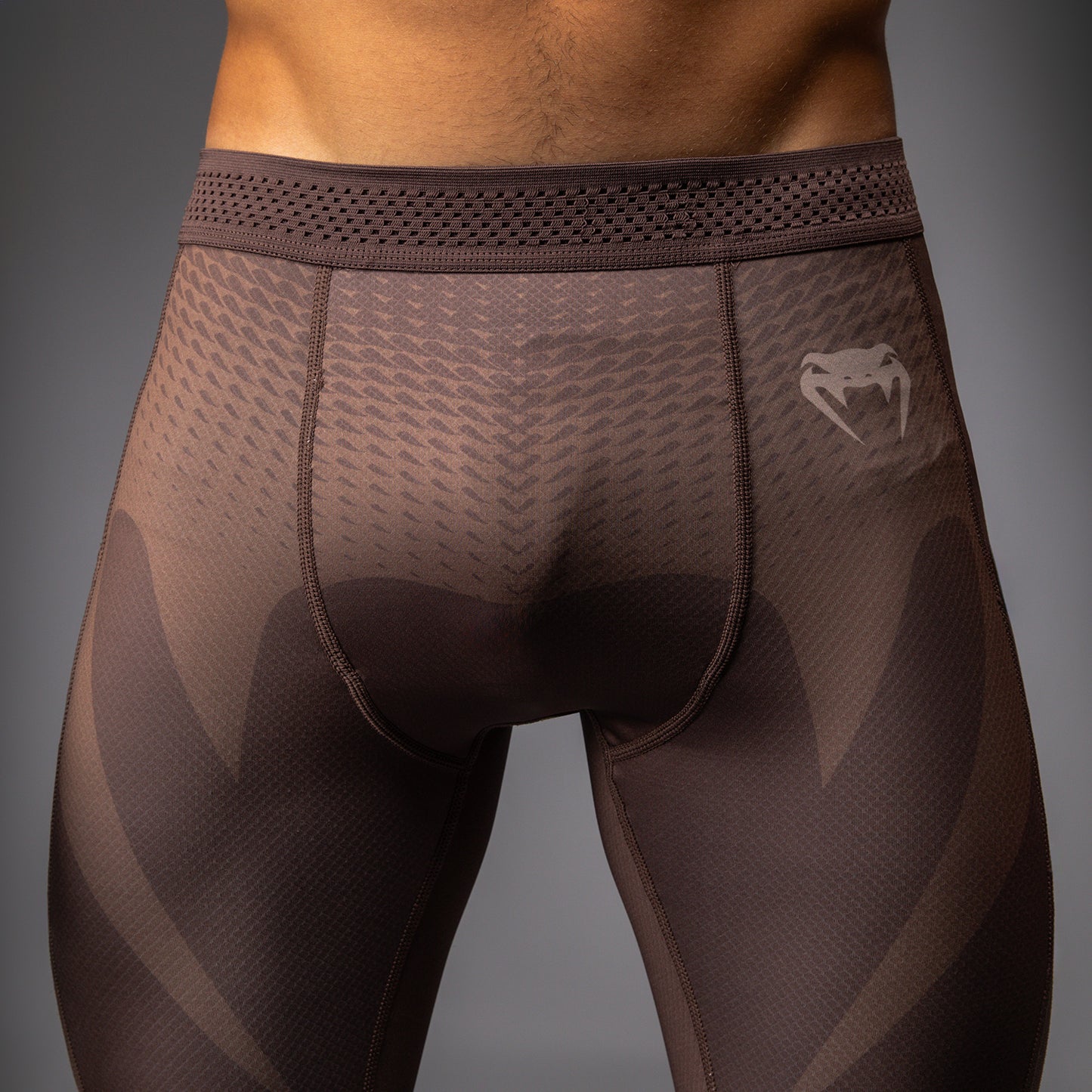 Pantalon de Compression Venum No Gi - Marron Chocolat