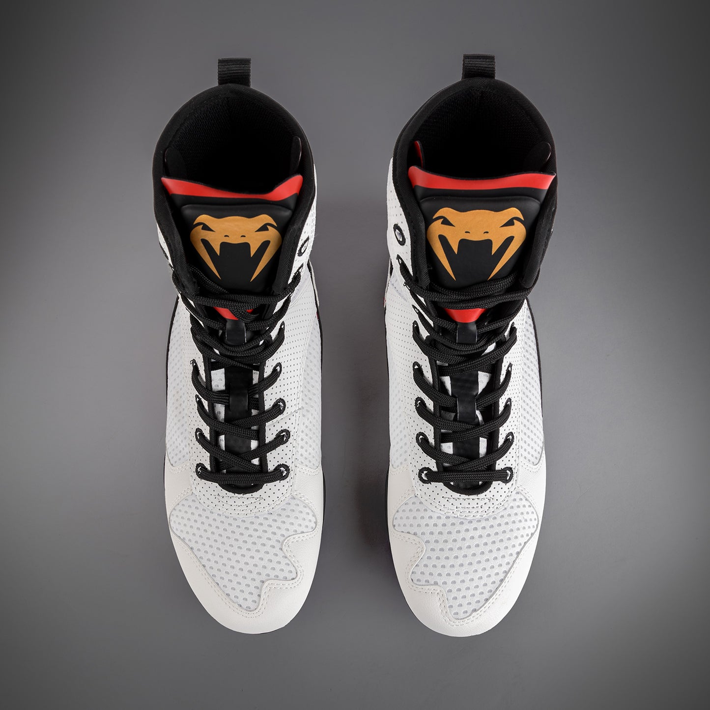 Chaussures de boxe Venum Elite - Glace/Or - product-type_Chaussures de boxe