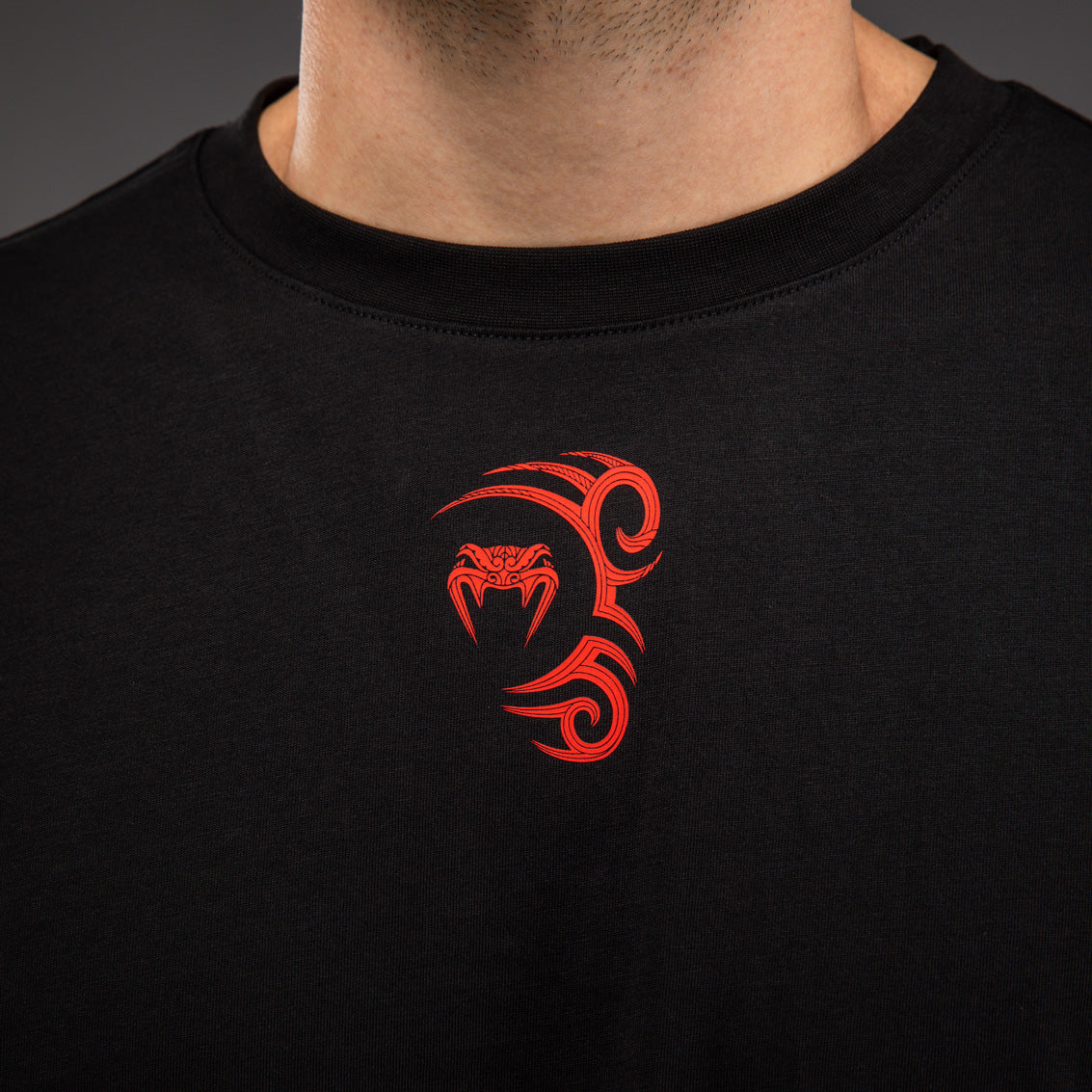 T-shirt Venum x Mike Tyson Tiger - Noir profond