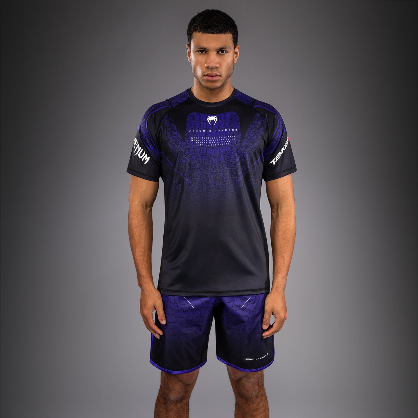 T-shirt Dry Tech Kazuya Venum x TEKKEN 8 - Noir/Violet - product-type_T-Shirts Dry Tech