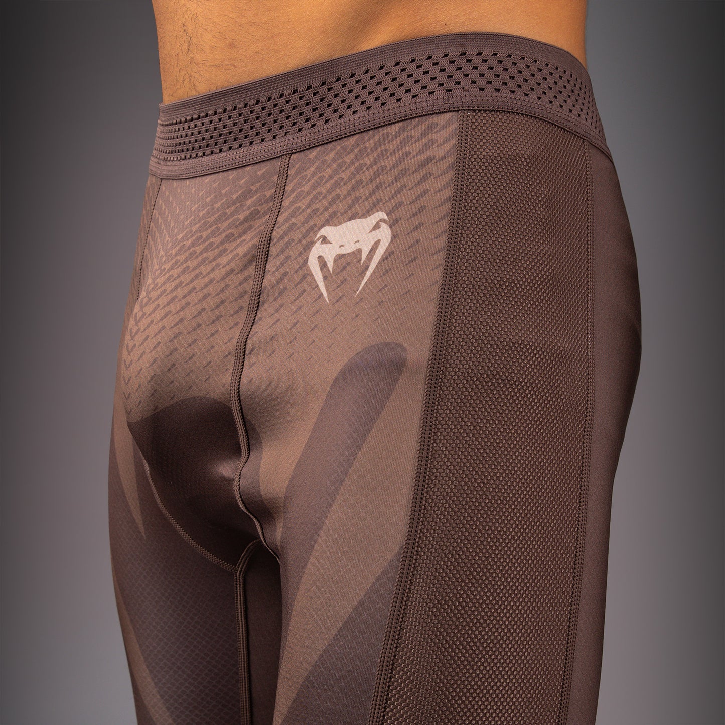 Short de Compression Venum No Gi - Marron Chocolat