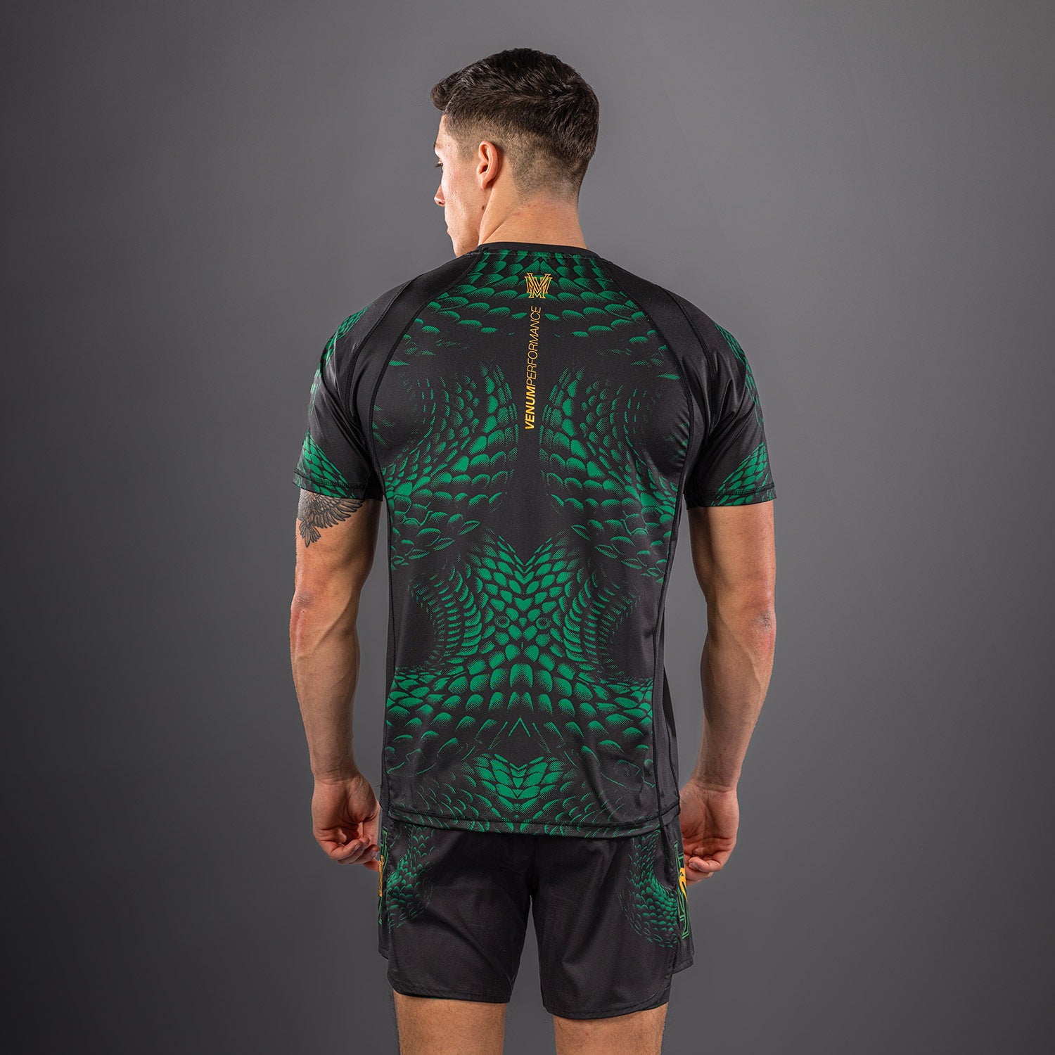 T-shirt Dry Tech Venum Matupa - Noir/Vert/Or - product-type_T-Shirts Dry Tech