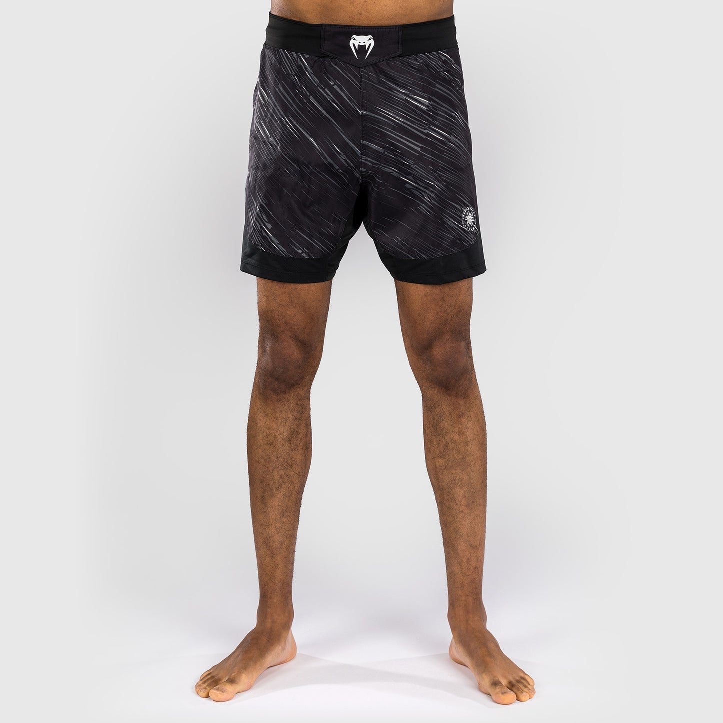 Short de combat Venum Rapid - Noir/Gris Orage - product-type_Shorts de MMA