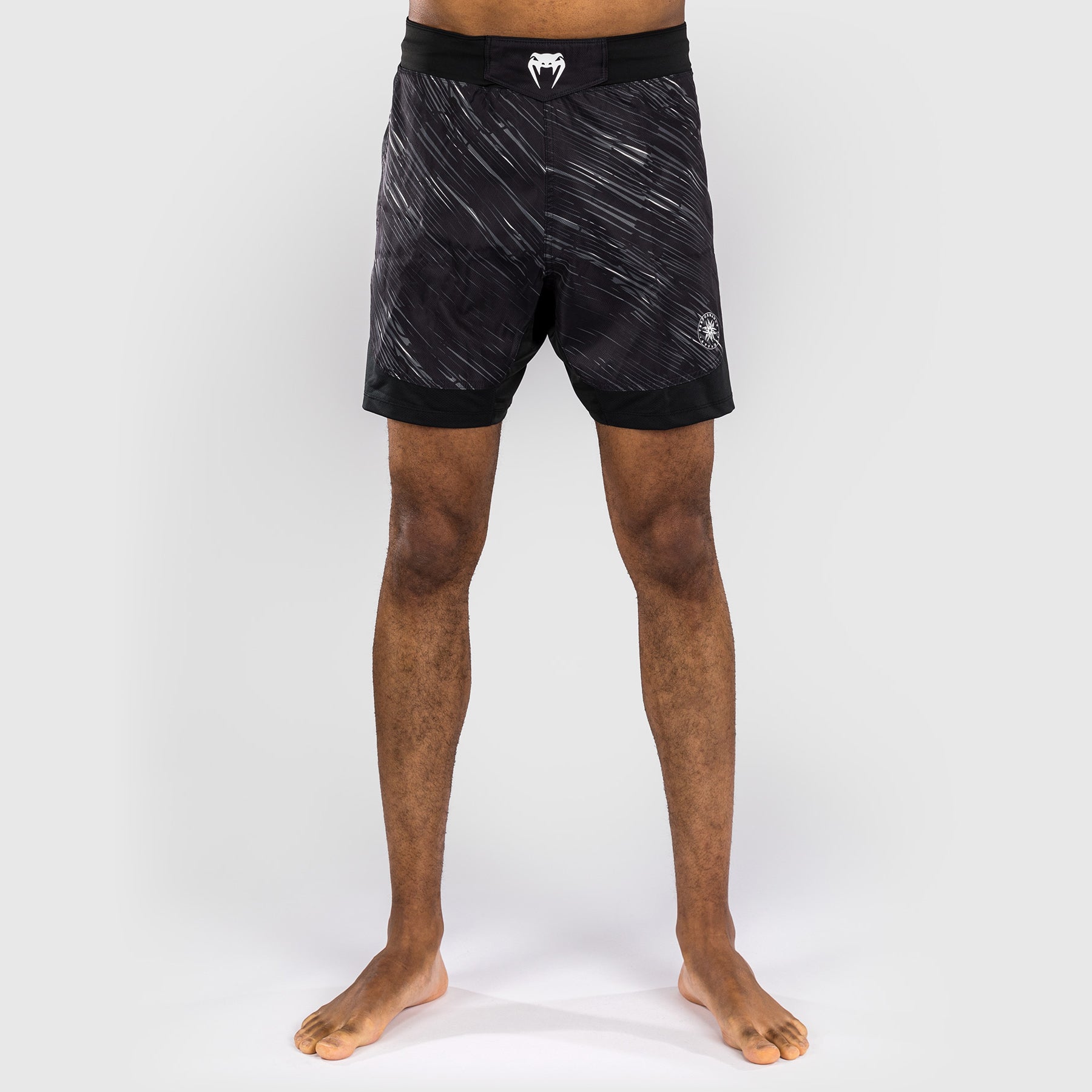 Short de combat Venum Rapid - Noir/Gris Orage - product-type_Shorts de MMA