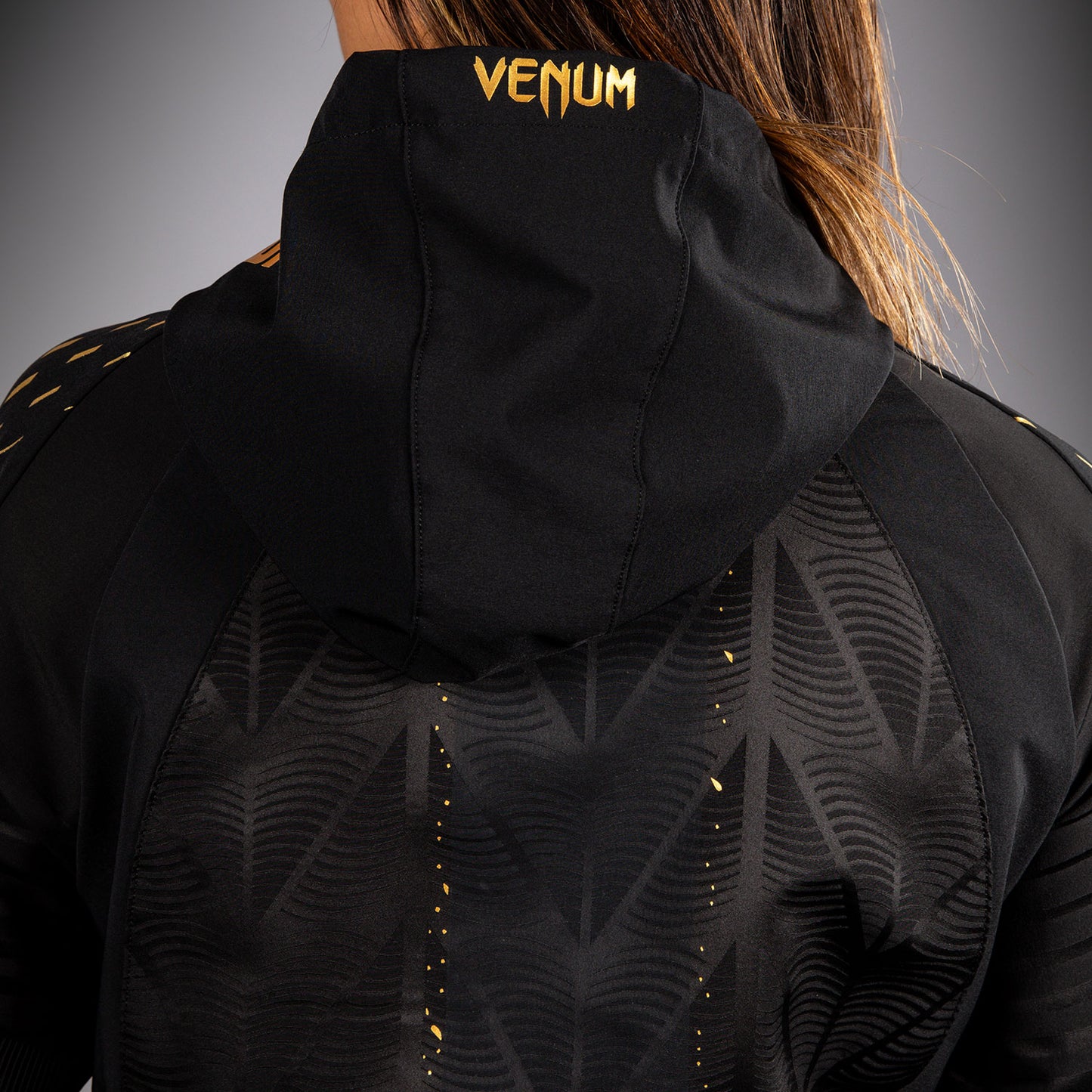 Sweat à capuche Walkout Femme Personnalisé UFC Zenith by Venum Authentic Fight Night - Champion