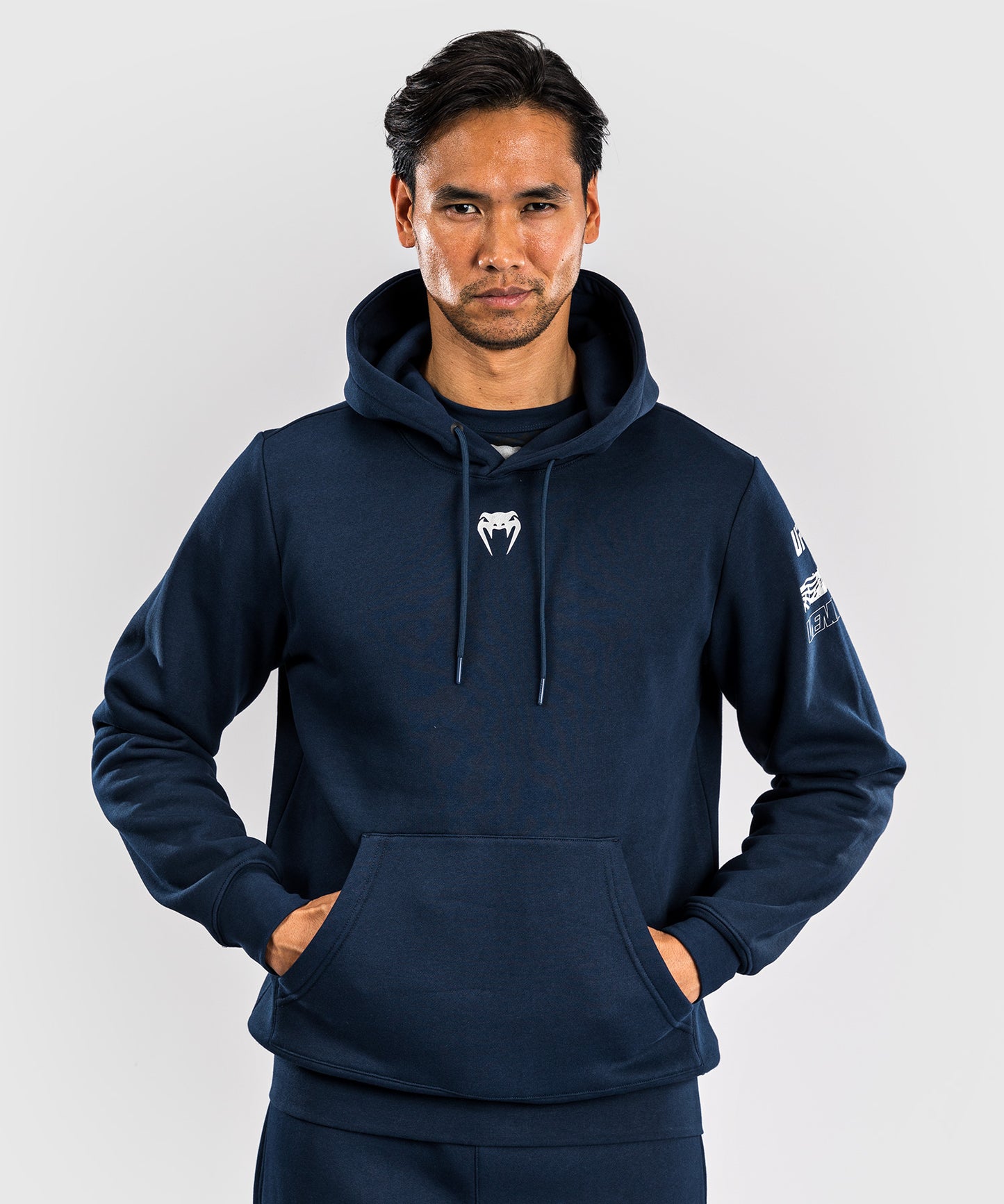 Sweatshirt à Capuche pour Hommes UFC Fusion by Venum Fight Week - Bleu Océanique - product-type_Sweatshirts