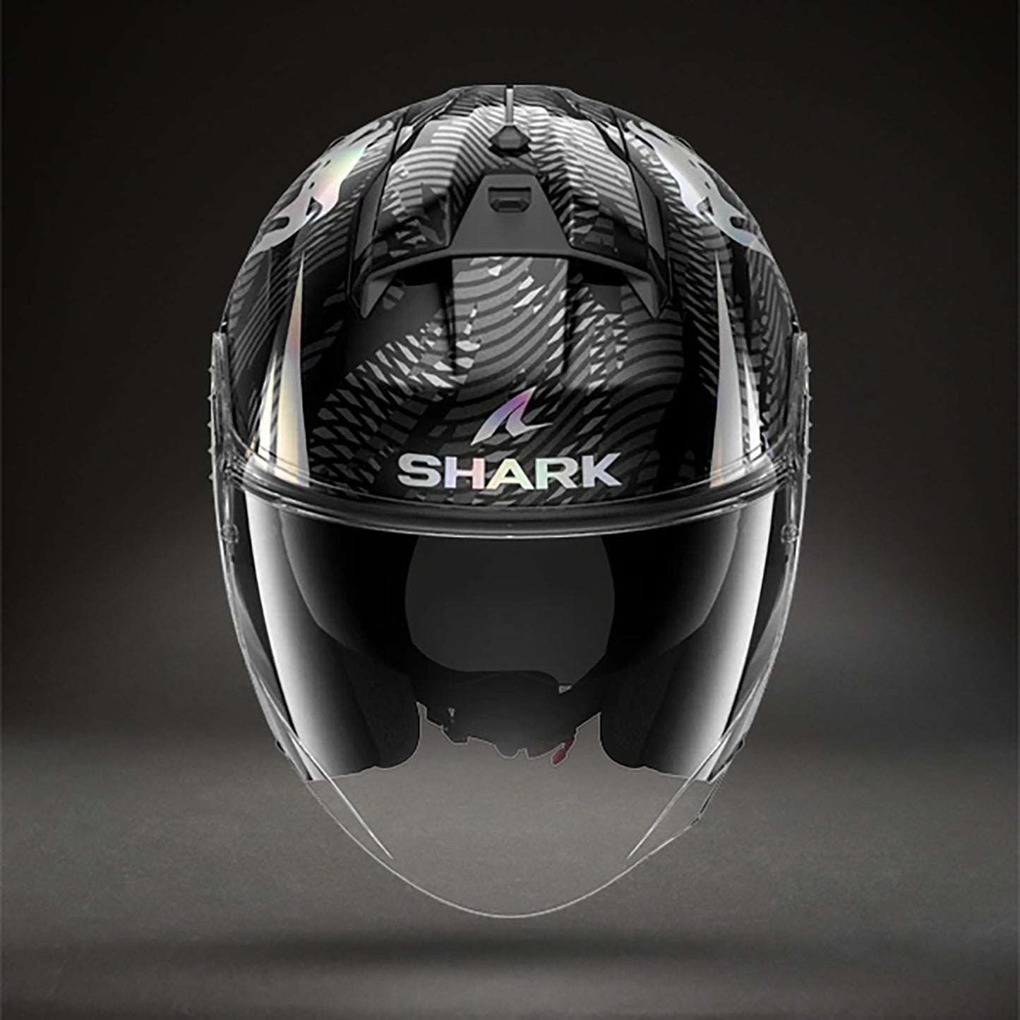 Casque de Moto Venum x Shark SKWAL JET – Noir Chromé Anthracite - product-type_Casque de Moto