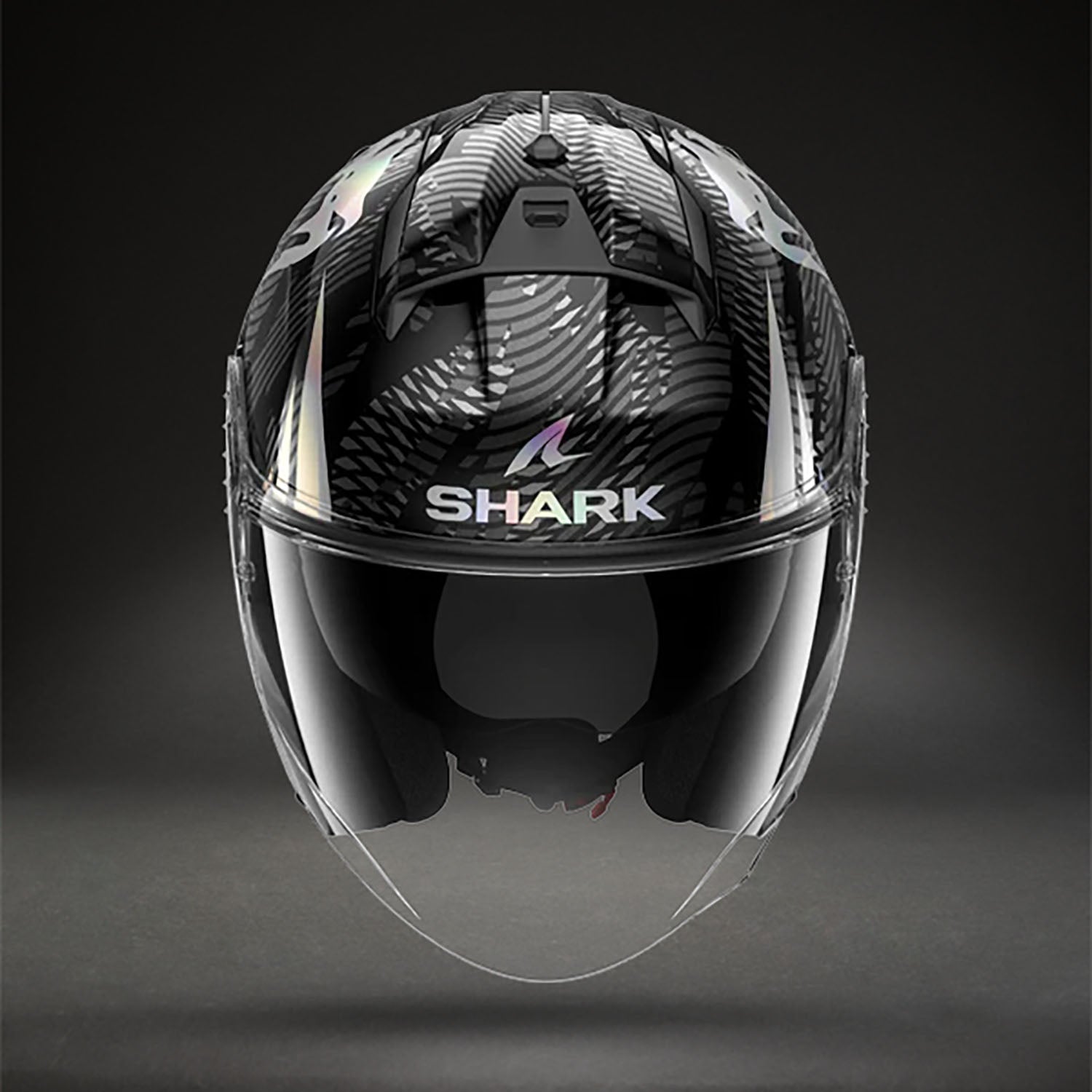 Casque de Moto Venum x Shark SKWAL JET – Noir Chromé Anthracite - product-type_Casque de Moto