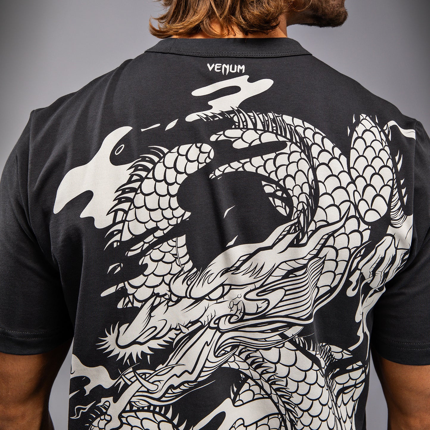 T-shirt Venum Dragon’s Flight - Gris Charbon/Blanc Crème - product-type_T-Shirts