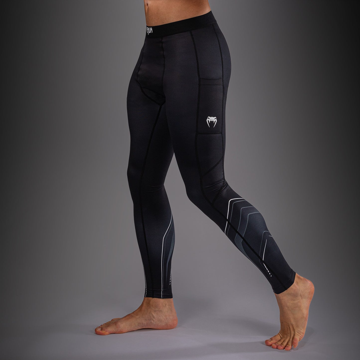 Spats Venum Streamline – Noir/Blanc - product-type_Pantalons de Compression