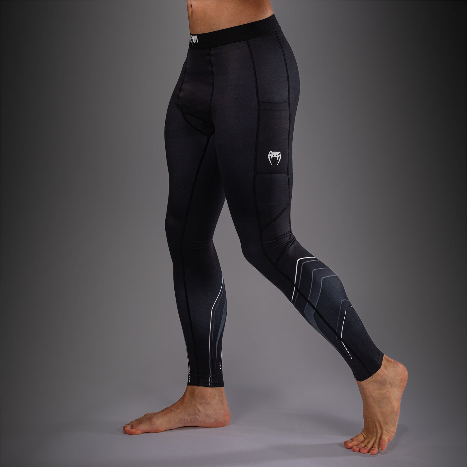 Spats Venum Streamline – Noir/Blanc - product-type_Pantalons de Compression