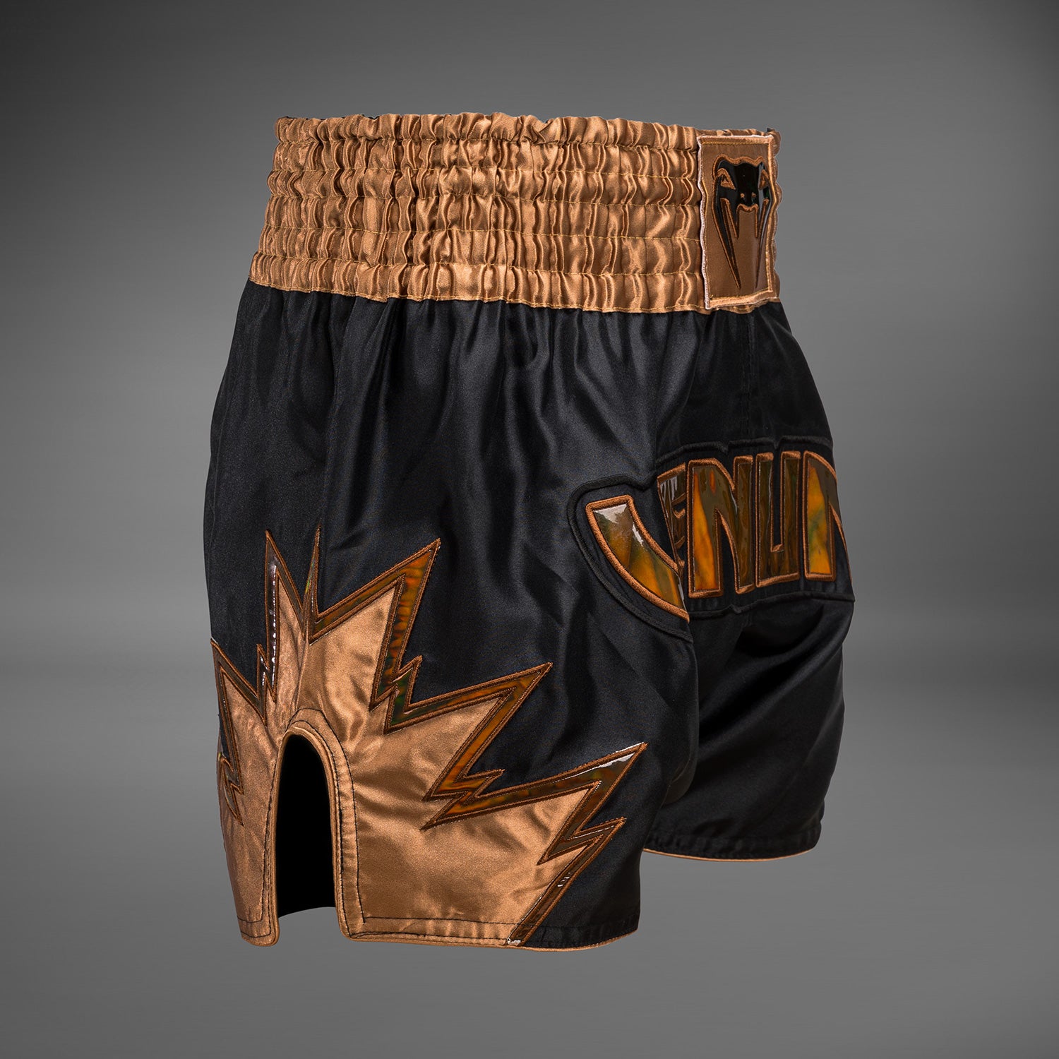 Shorts de Muay Thai Venum Inferno - Noir/Bronze - product-type_Shorts de Muay Thai