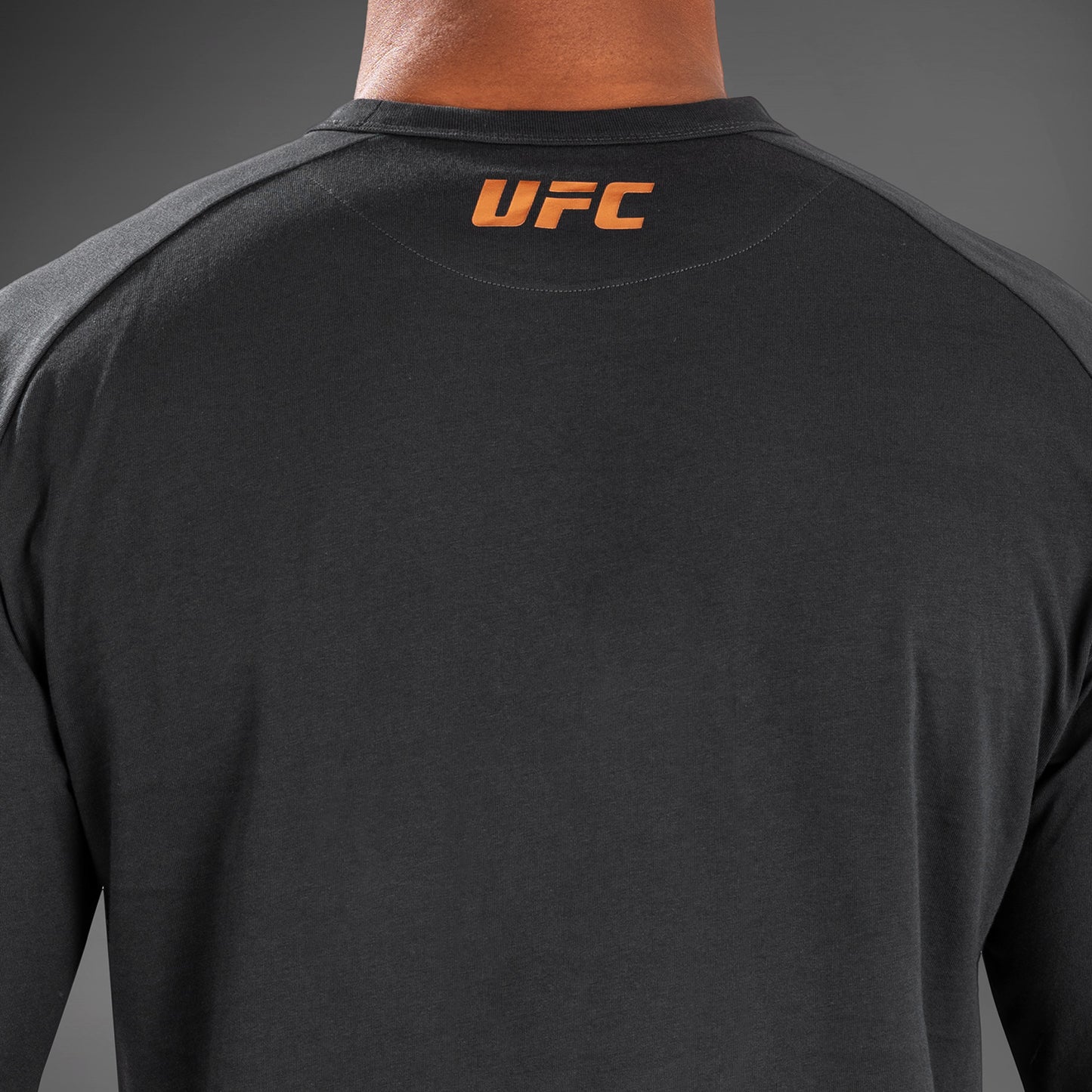 T-Shirt À Manches Longues pour Hommes UFC Adrenaline by Venum Fight Week - Gris Anthracite - product-type_T-Shirts Dry Tech