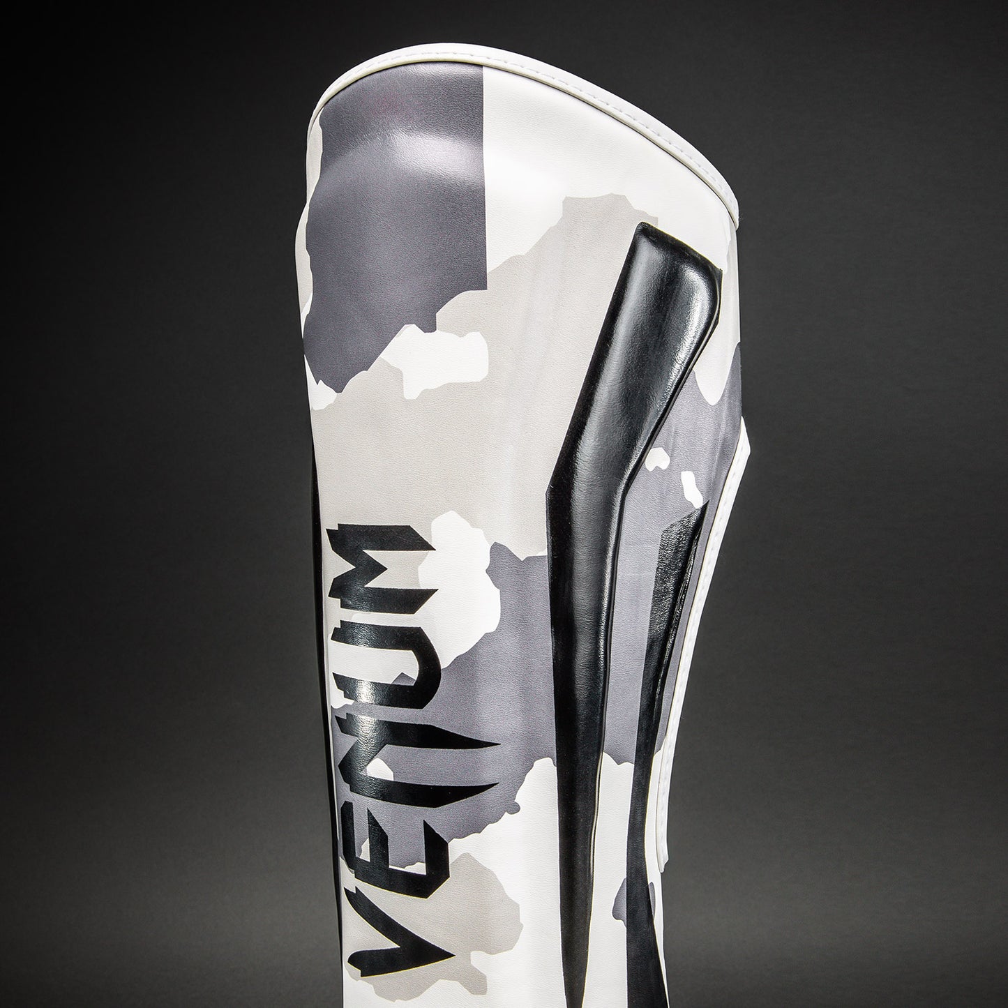 Protège-tibias Venum Elite Camo - Blanc/Gris Clair