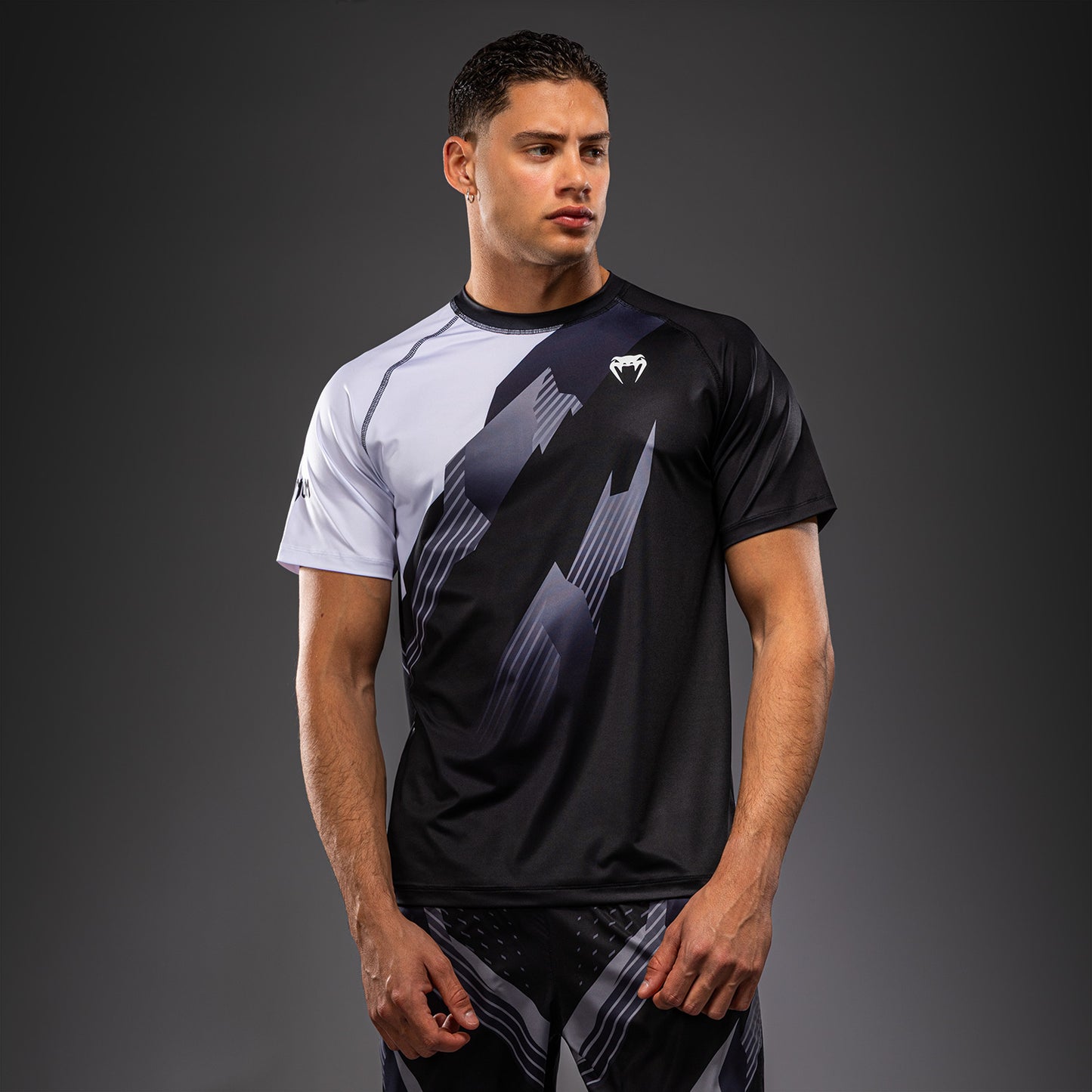 T-shirt Dry Tech Venum No-Gi 6.0 - Noir/Blanc