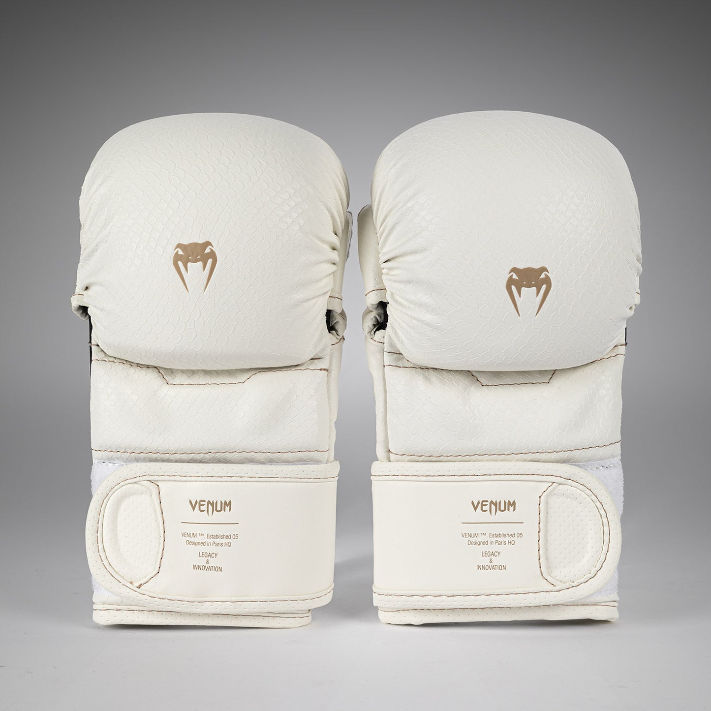 Gants de Sparring MMA Venum Impact Evo Scales – Ivoire - product-type_Gants de MMA