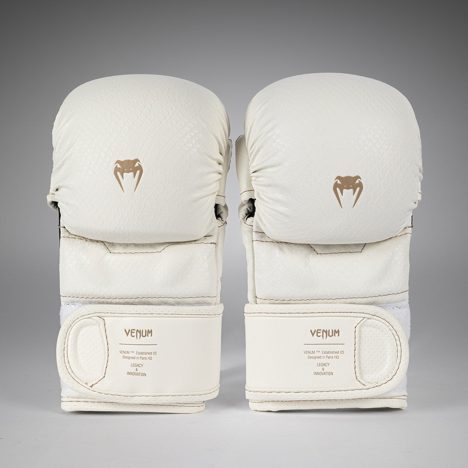 Gants de Sparring MMA Venum Impact Evo Scales – Ivoire - product-type_Gants de MMA