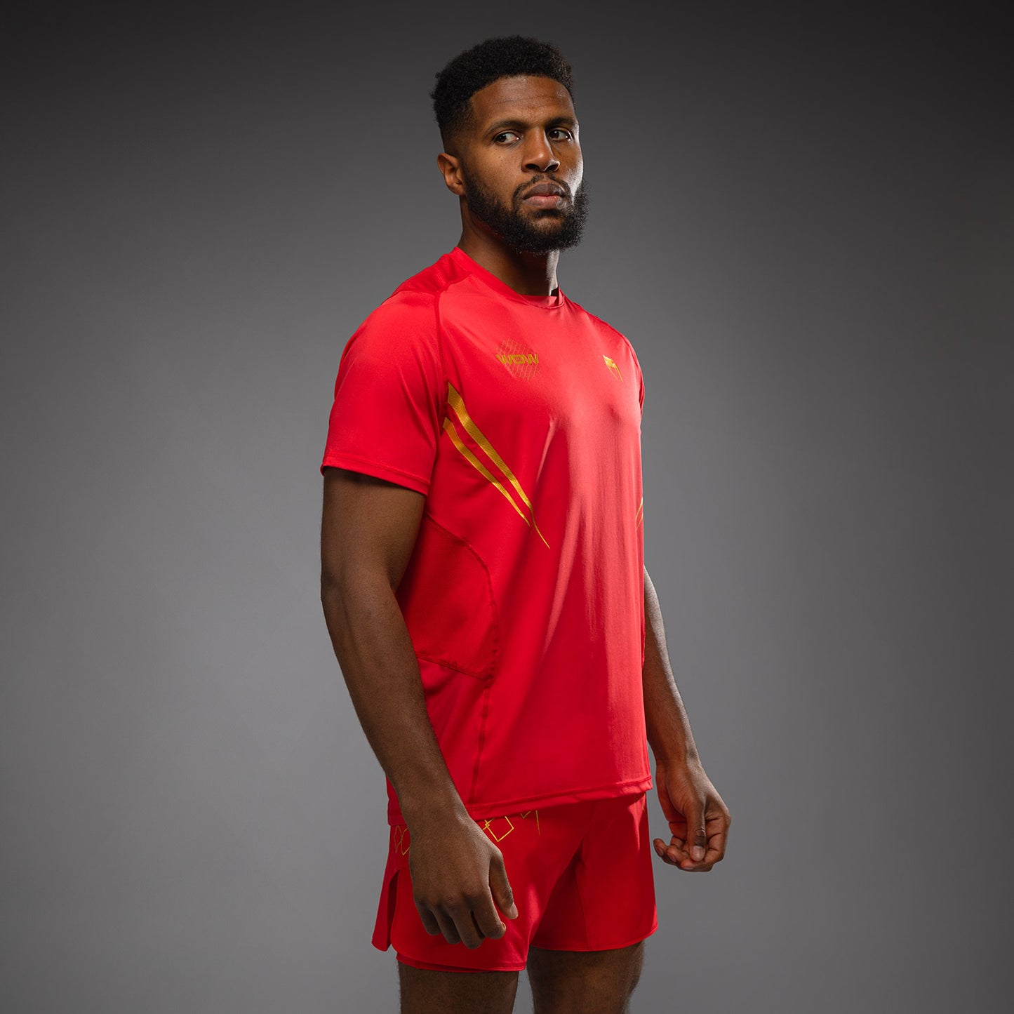 T-shirt Dry-Tech Venum x WOW FC - Rouge/Or - product-type_T-Shirts Dry Tech