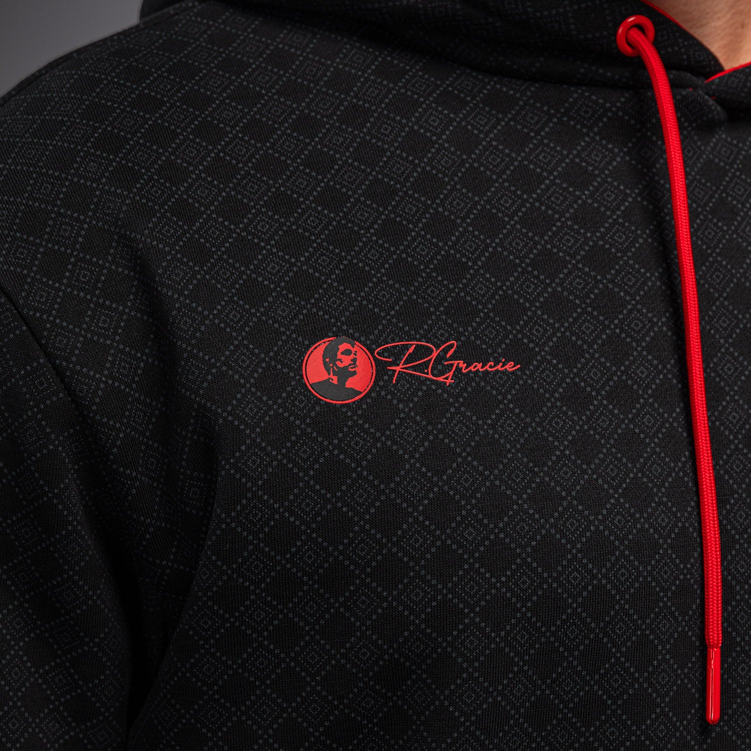 Sweat à Capuche Venum x Roger Gracie Signature - Noir/Rouge - product-type_Sweatshirts