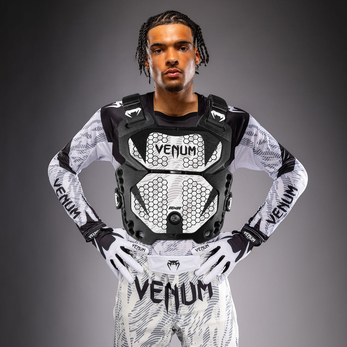 Plastron Venum x RXR R-Pro 2 - Noir/Blanc