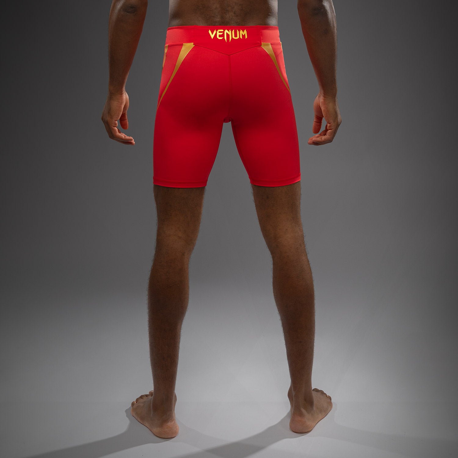Short de Compression Venum x WOW FC - Rouge/Or - product-type_Shorts de compression