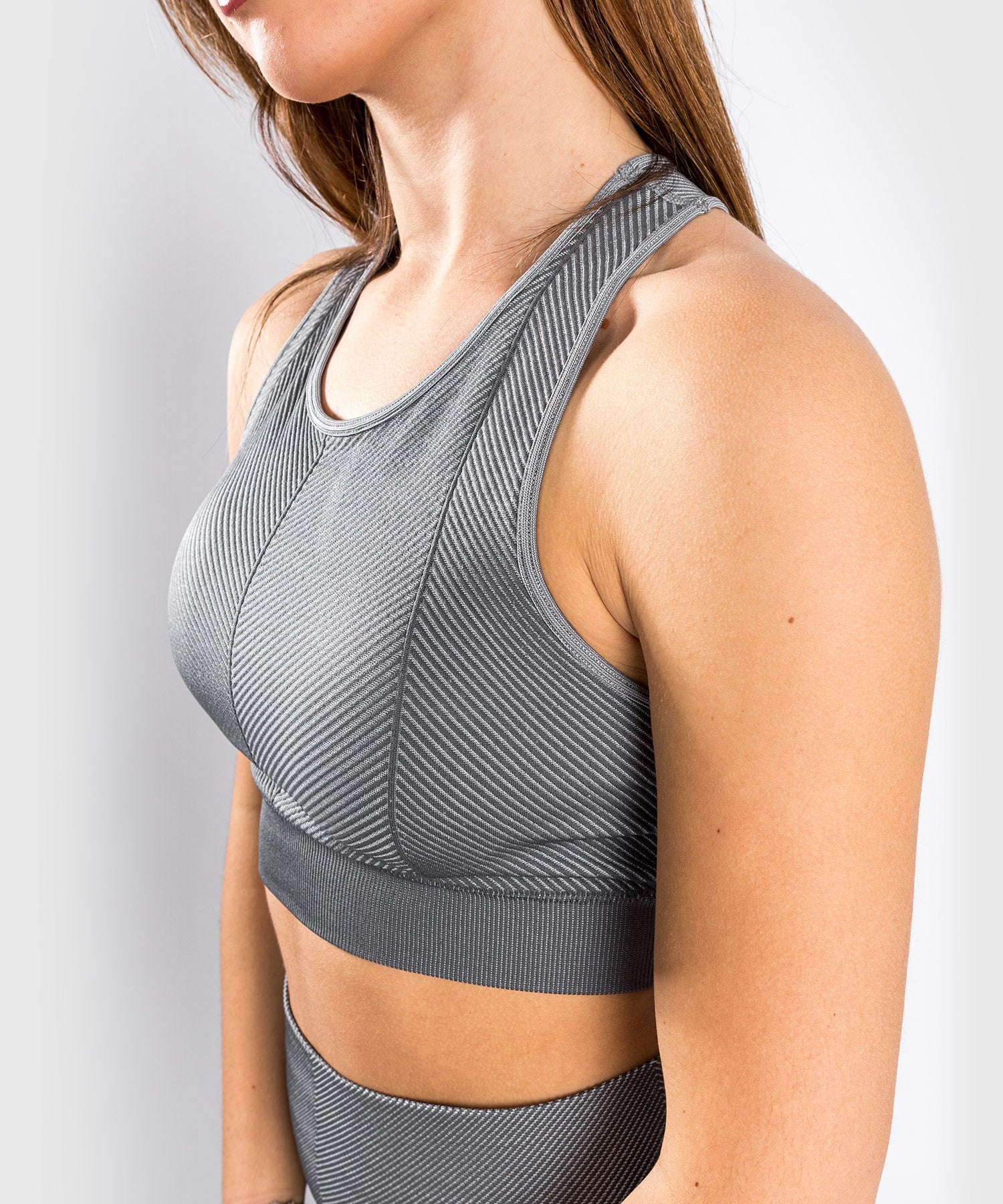 Brassière de Sport Venum Sparring Seamless - Pour Femmes - Gris Foncé - product-type_Brassières de sport