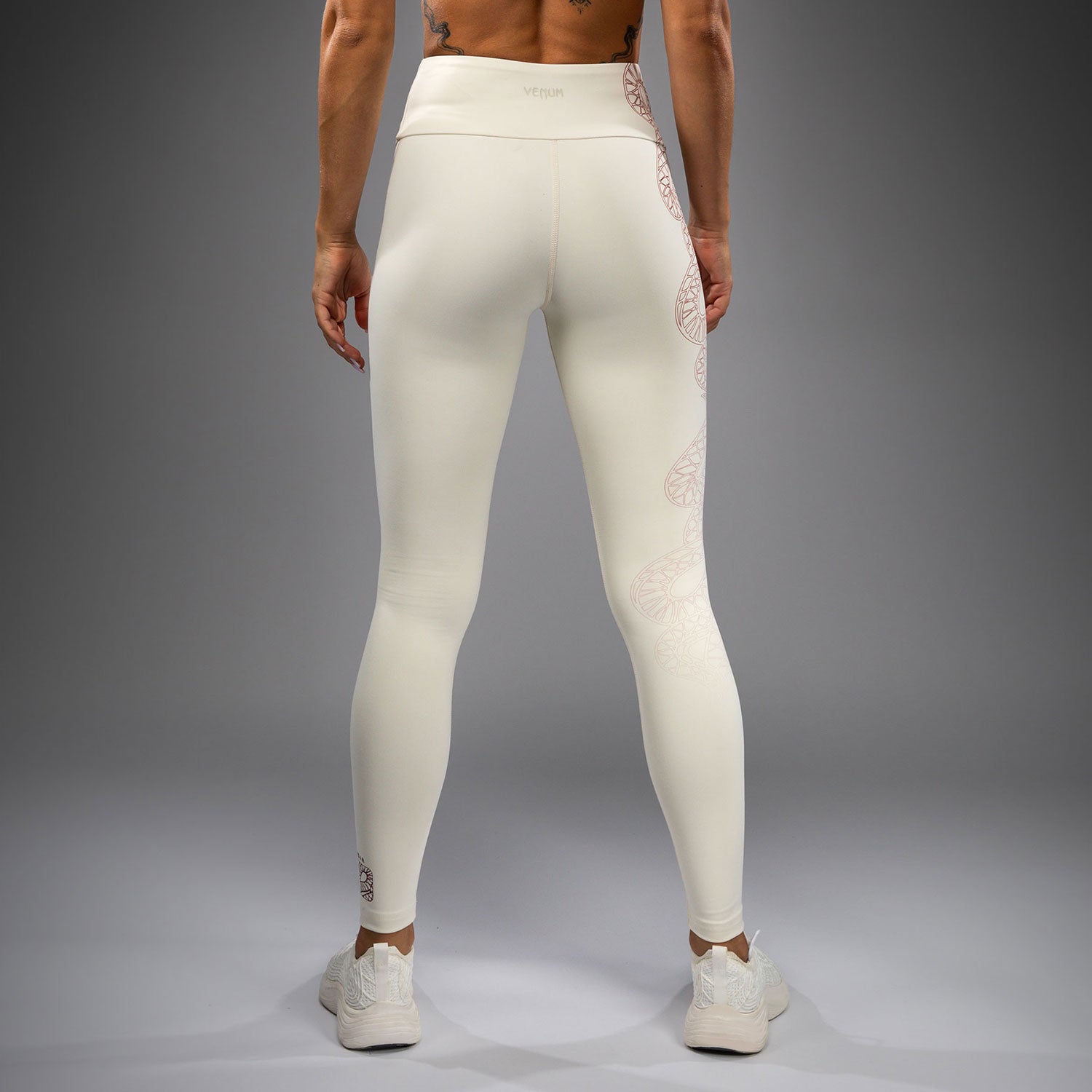 Legging Venum Serpenti – Ivoire/Bordeaux - product-type_Leggings