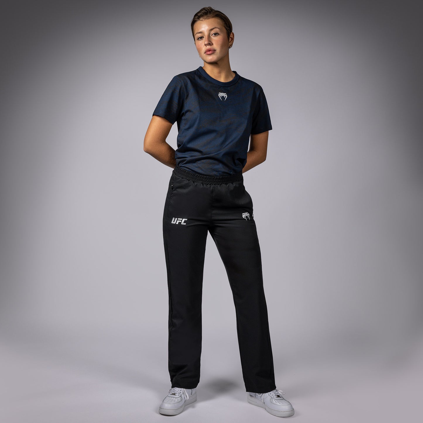 Pantalon Coupe Droite pour Femmes UFC Fusion by Venum Fight Week - Noir - product-type_Pantalons de jogging