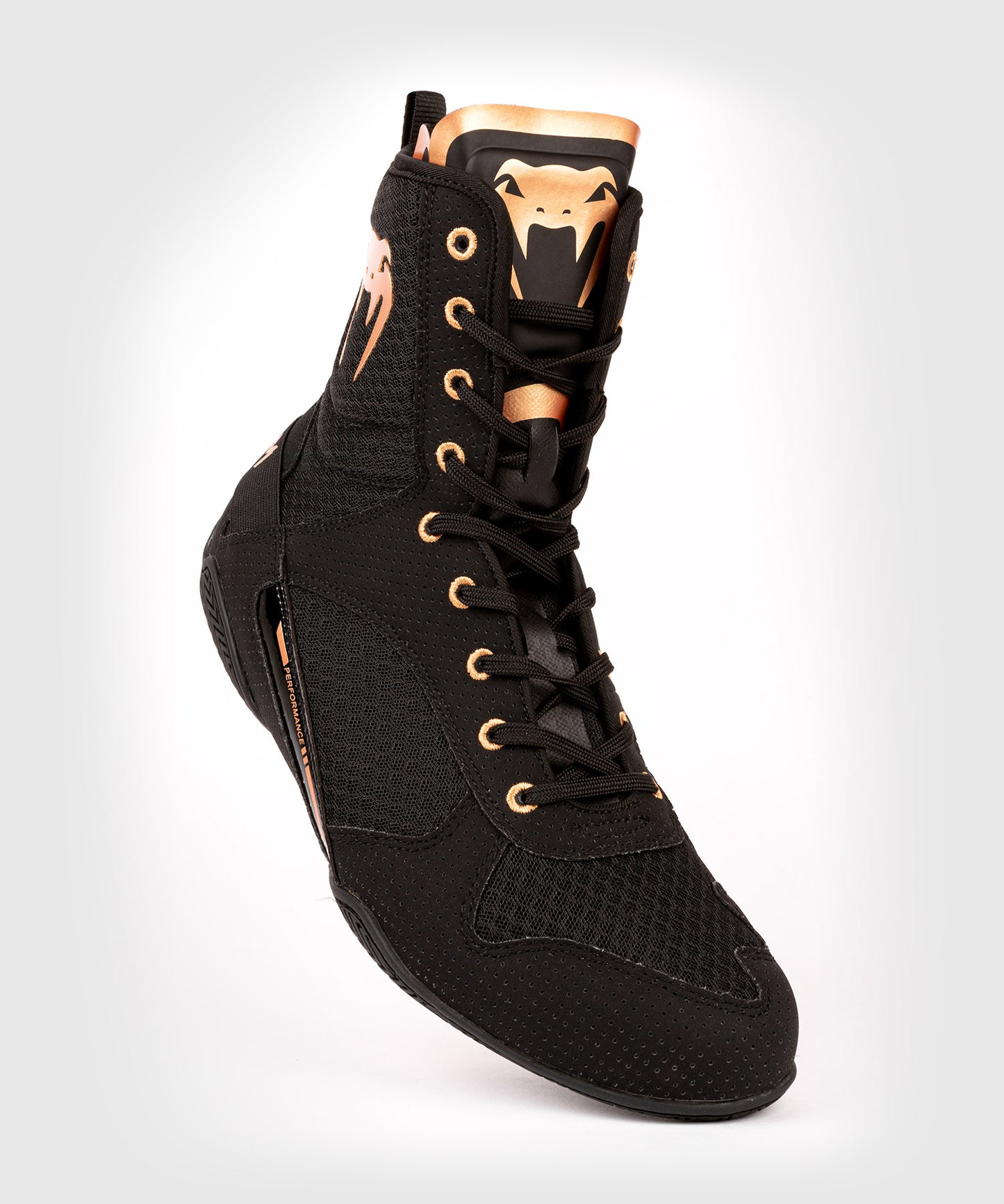 Chaussures de Boxe Venum Elite – Noir/Bronze - product-type_Chaussures de boxe