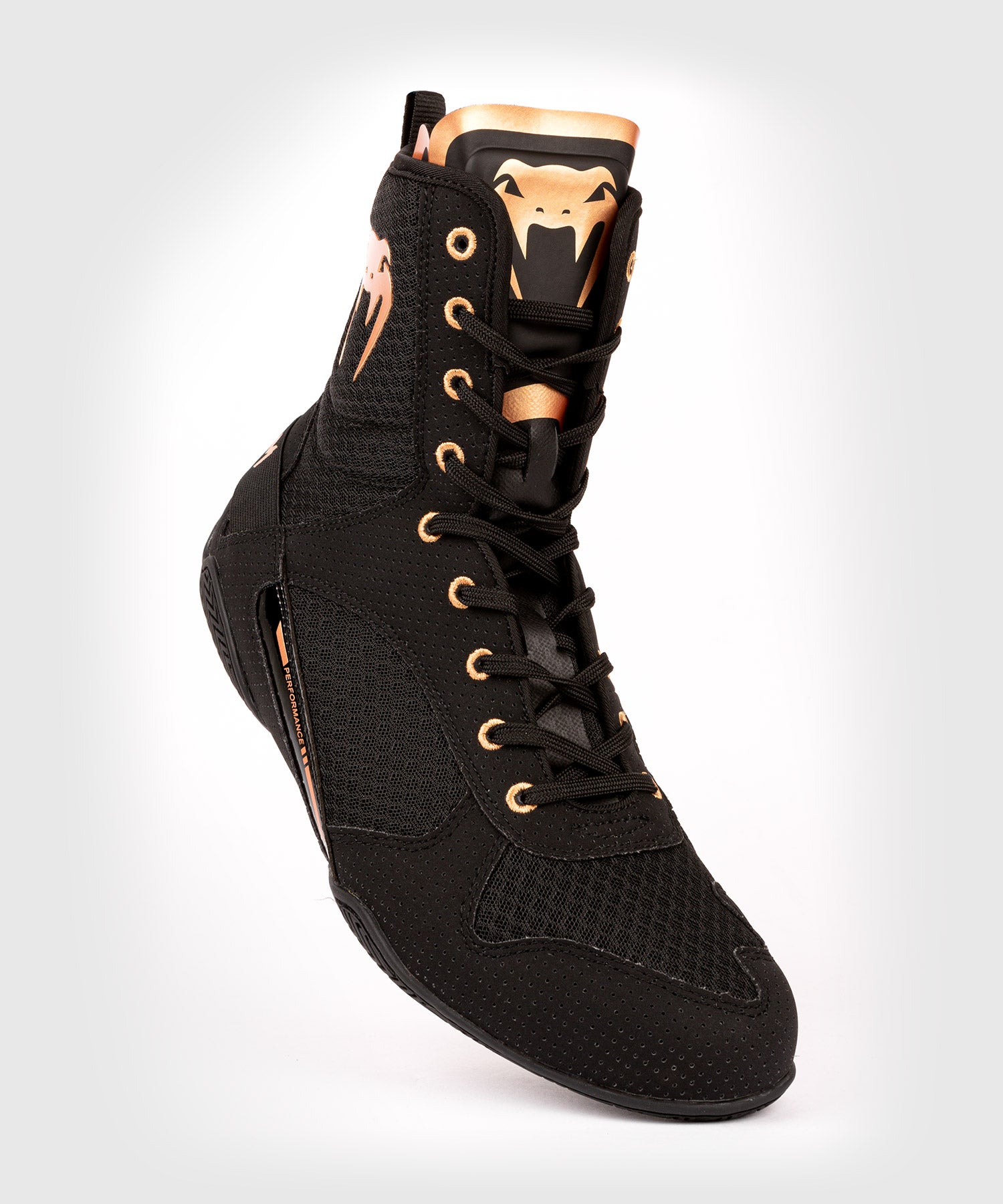 Chaussures de Boxe Venum Elite – Noir/Bronze - product-type_Chaussures de boxe