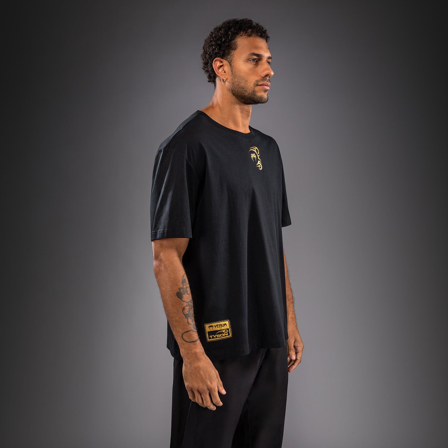 T-shirt Venum x Mike Tyson Tiger - Noir/Or - product-type_T-Shirts