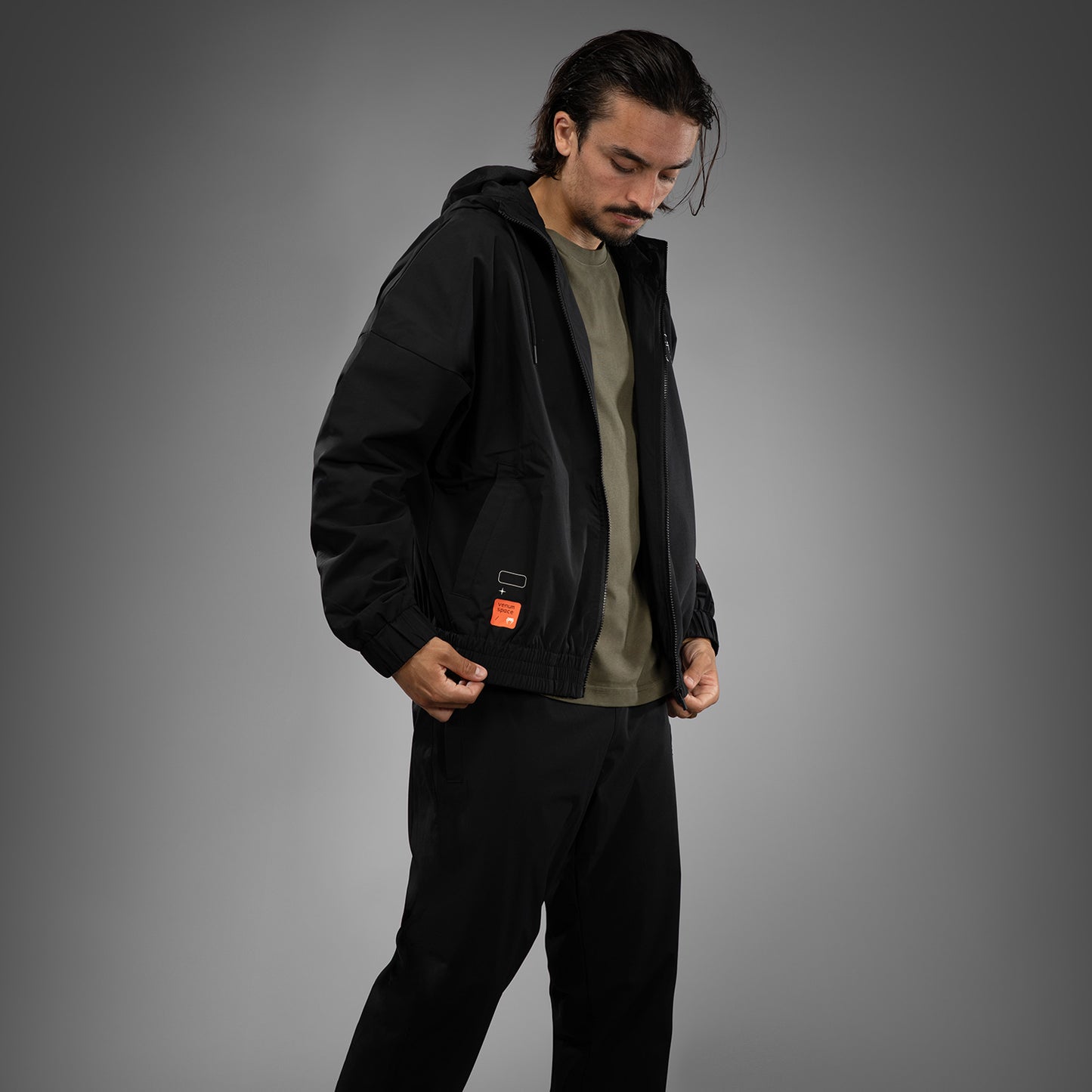 Veste de Survêtement Venum Eclipse – Noir/Ivoire - product-type_Vestes