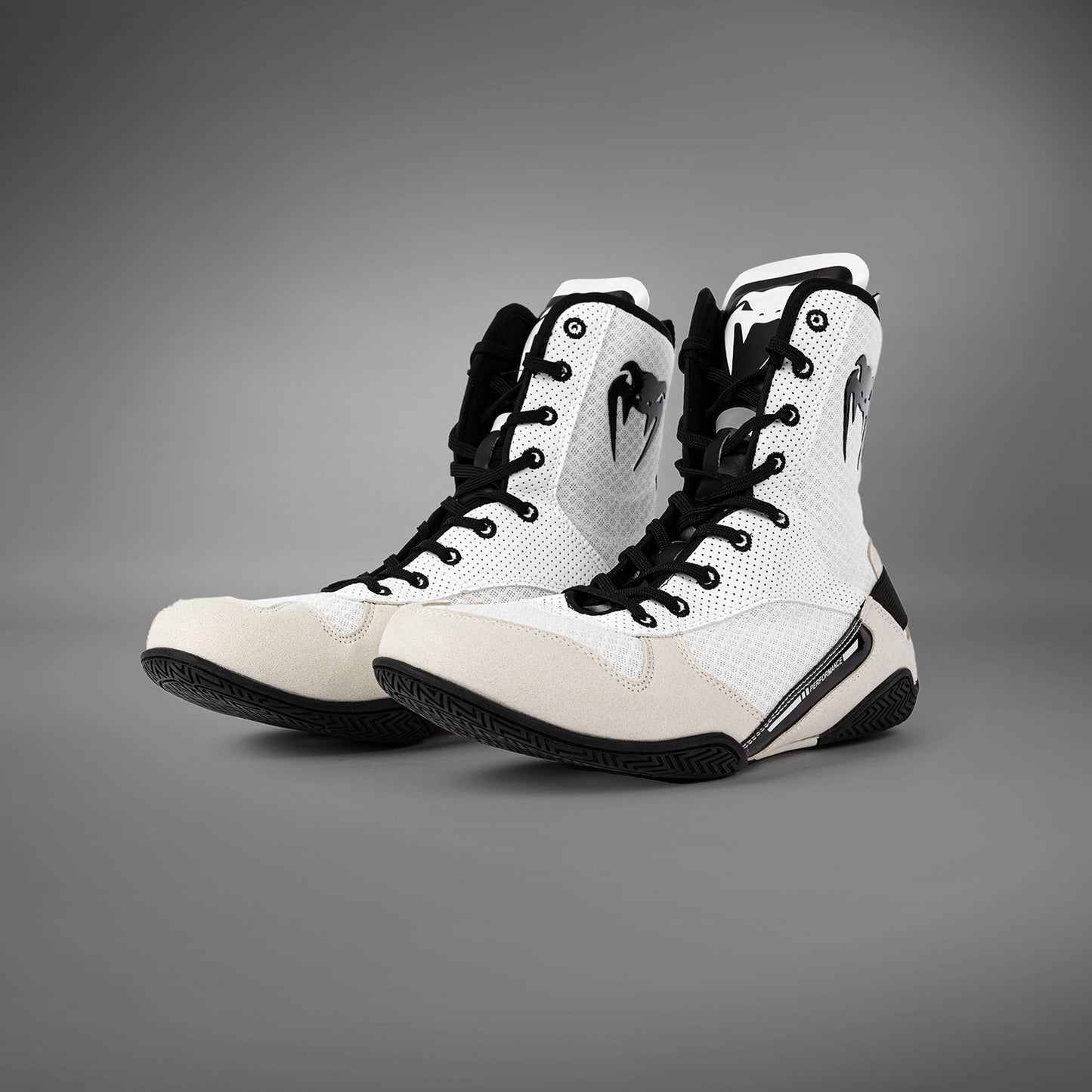 Chaussures De Boxe Venum Elite – Blanc/Noir - product-type_Chaussures de boxe