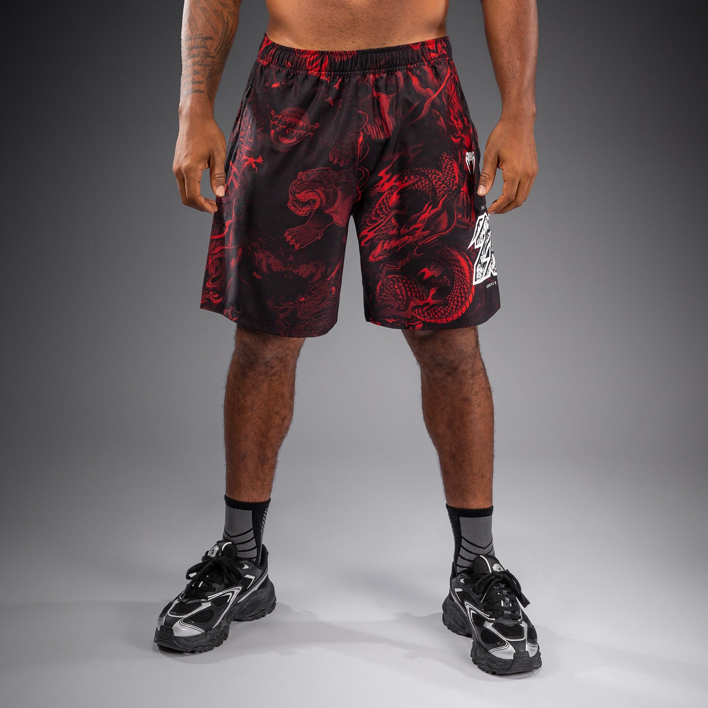 Short d’entraînement Venum 20th Anniversary - Noir/Rouge - product-type_Shorts de training
