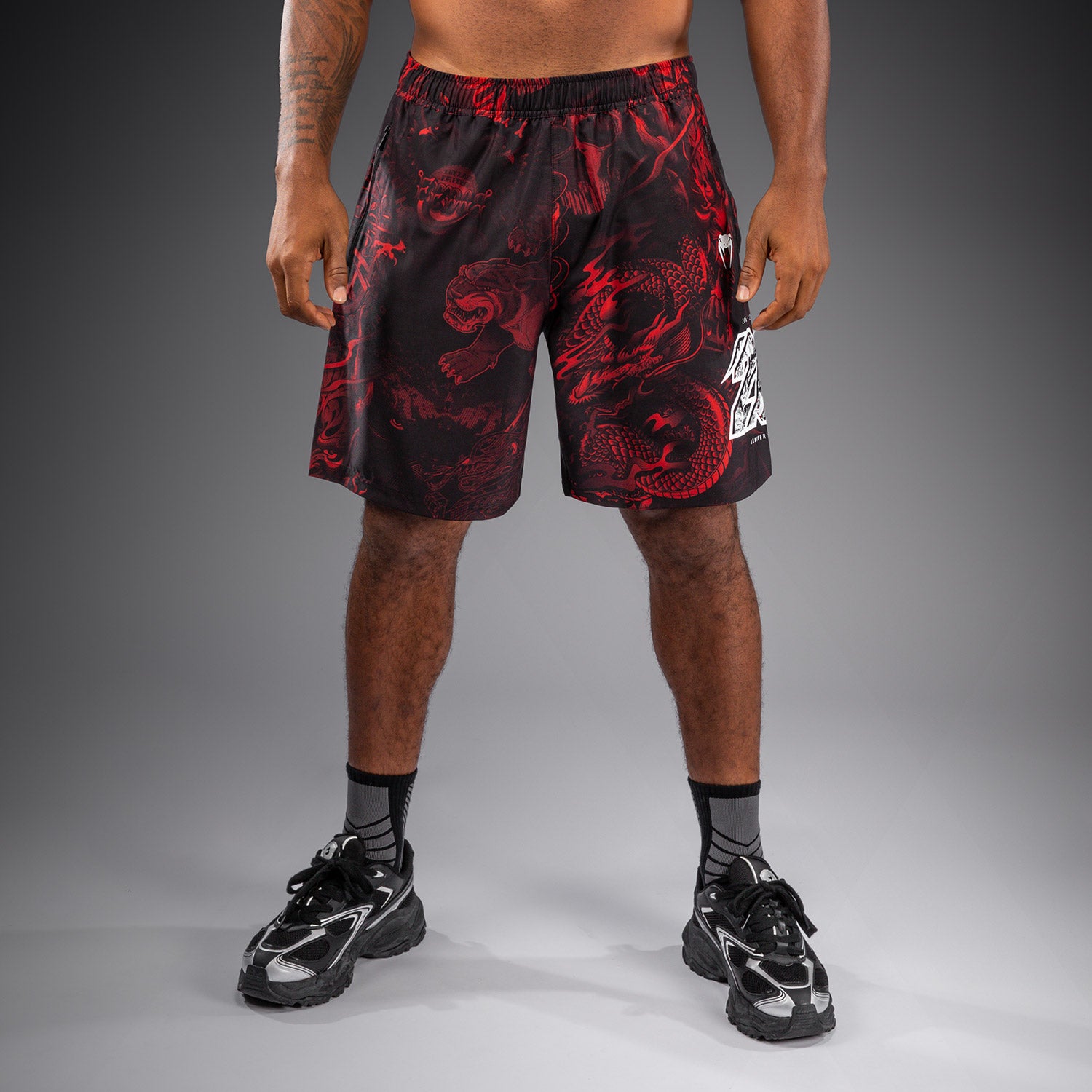 Short d’entraînement Venum 20th Anniversary - Noir/Rouge - product-type_Shorts de training