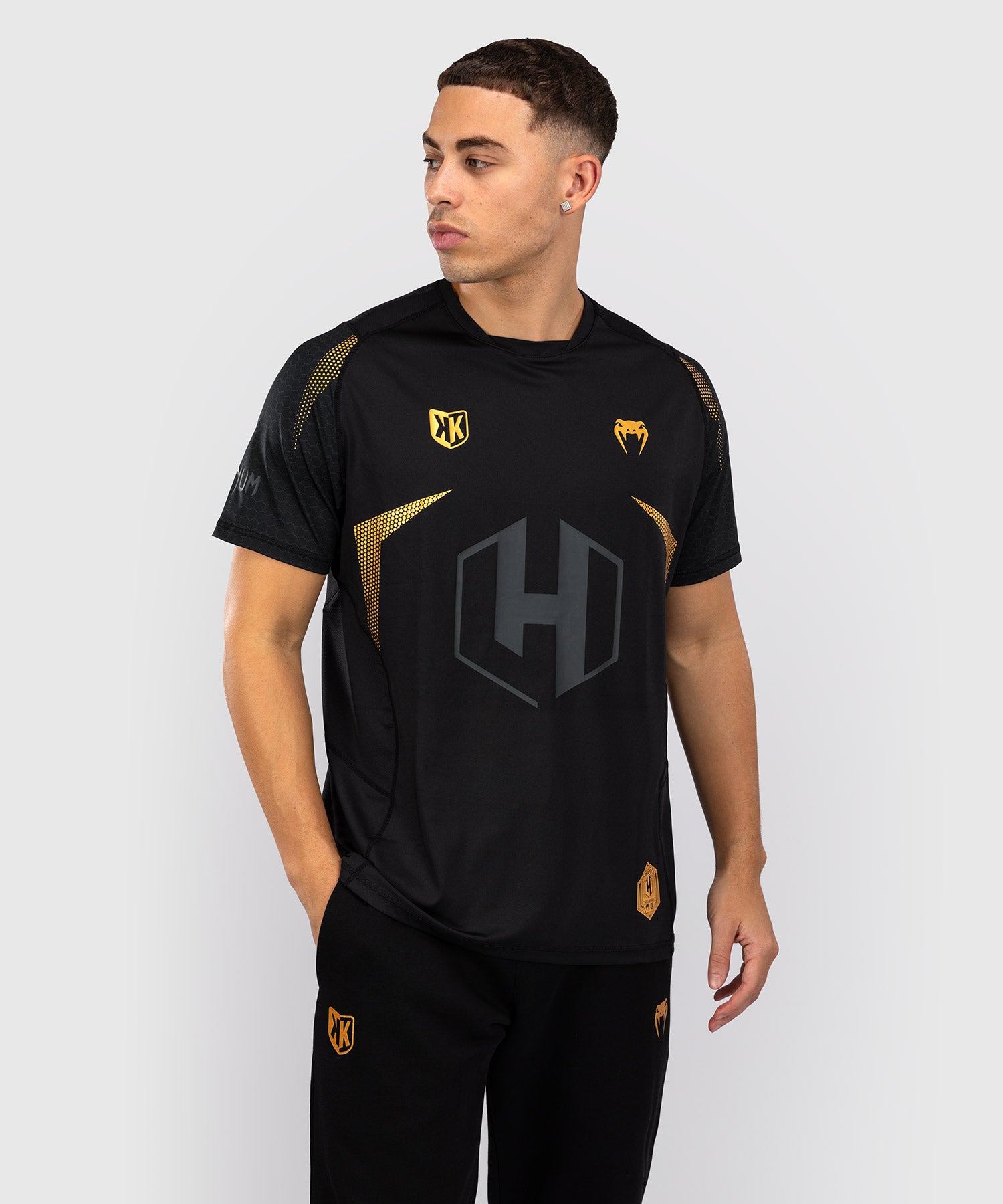T-shirt Dry Tech FK x Venum Hexagone MMA Noir/Doré - product-type_T-Shirts Dry Tech