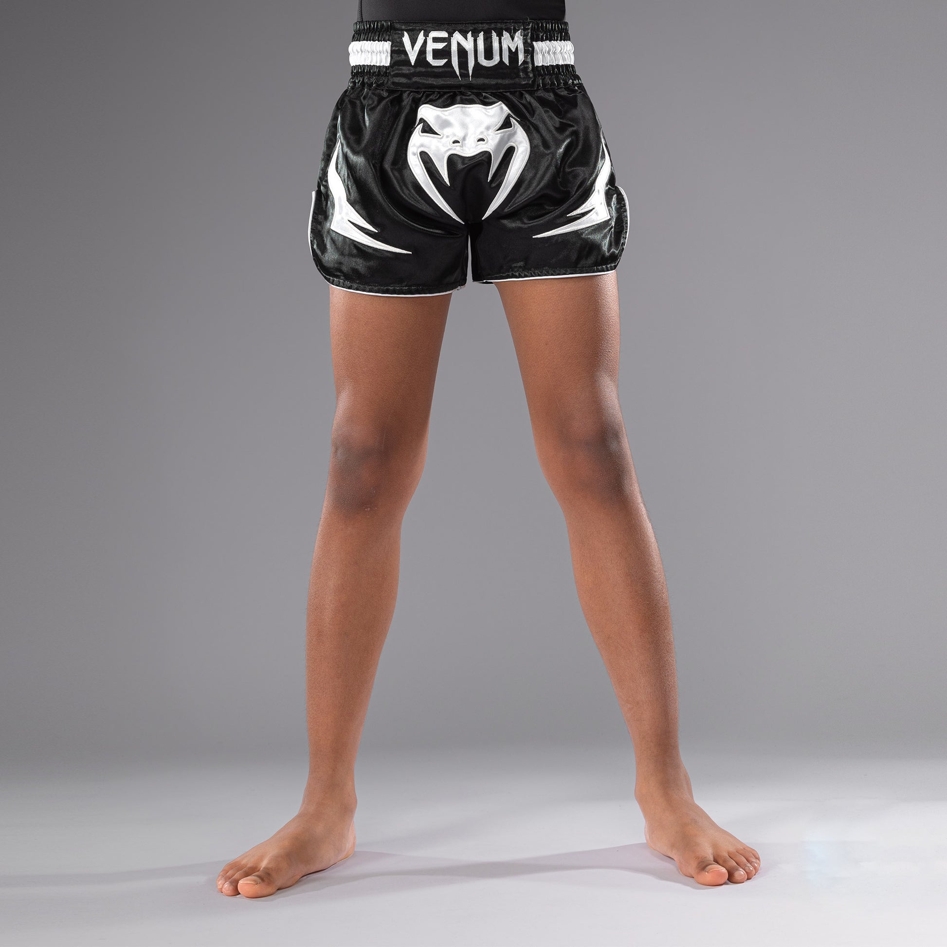 Short de Muay Thaï Venum Inferno pour Enfants - Noir - product-type_Shorts de Muay Thai