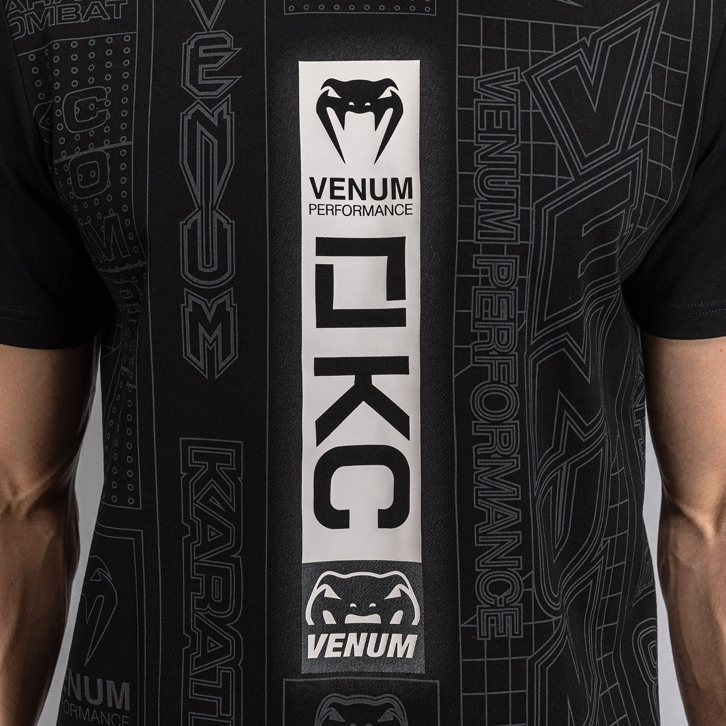 T-shirt Karate Combat by Venum – Noir/Gris - product-type_T-Shirts