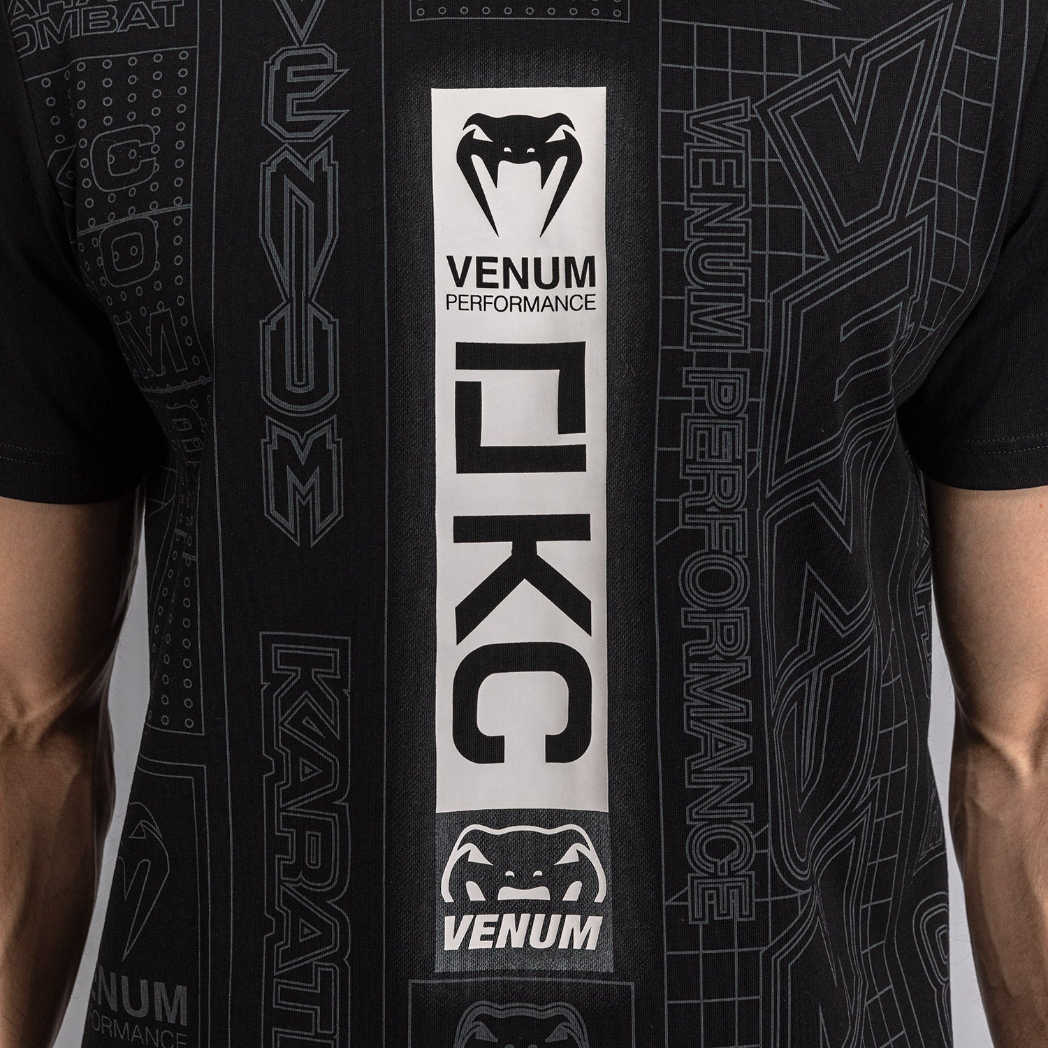 T-shirt Karate Combat by Venum – Noir/Gris - product-type_T-Shirts