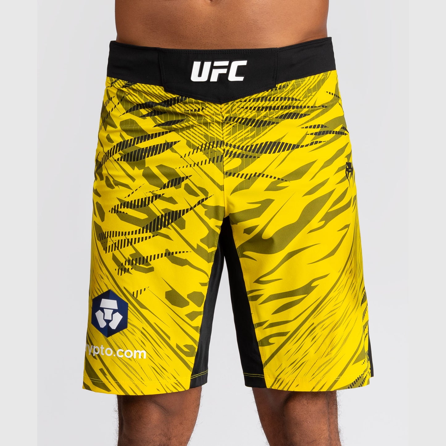 Shorts de Combat pour Hommes UFC Fusion by Venum Authentic Fight Night - Coupe Longue - Jaune - product-type_Shorts de MMA