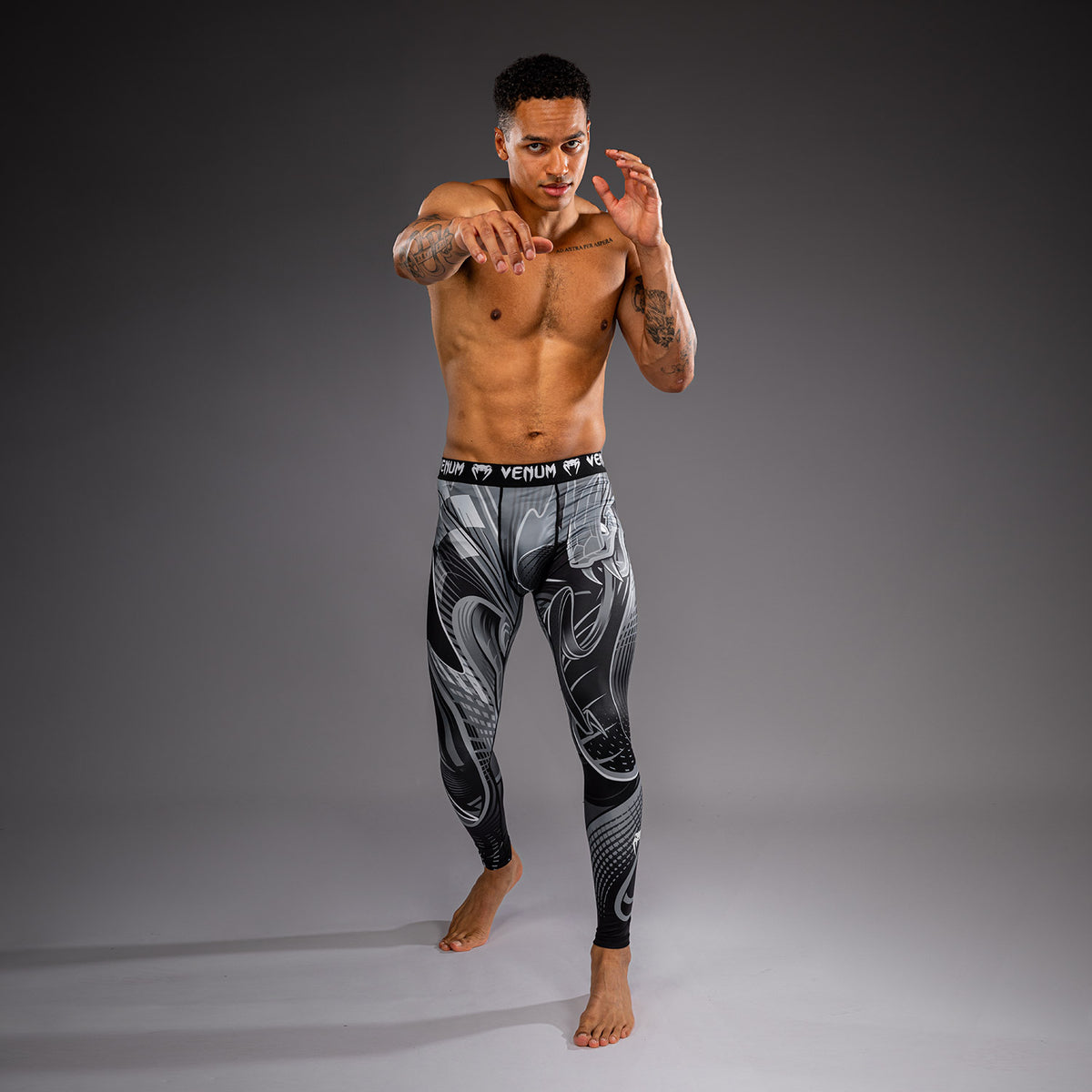 Pantalon de compression Venum Crimson Viper 2.0 - Noir/Gris
