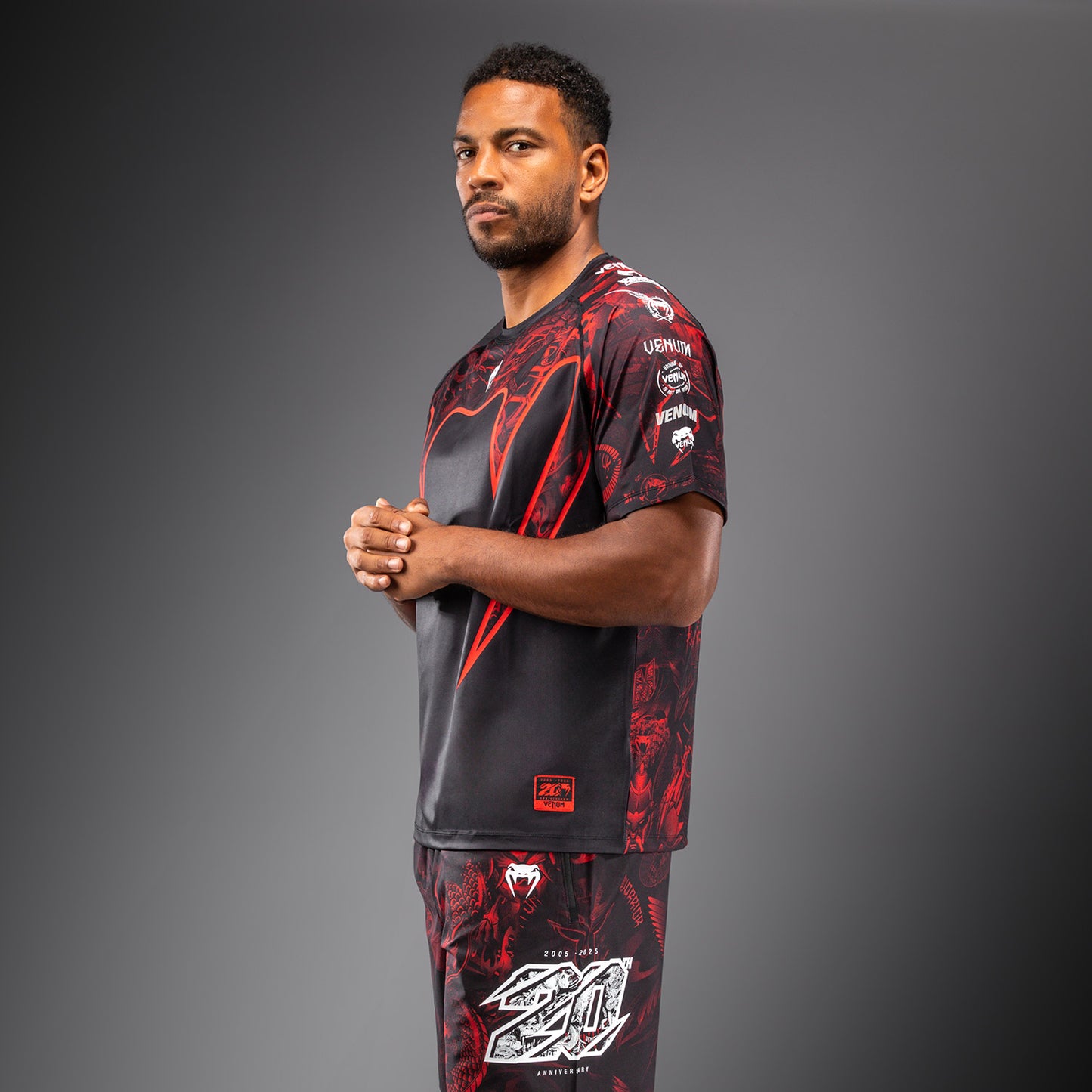 T-shirt Dry Tech Venum 20th Anniversary - Noir/Rouge - product-type_T-Shirts Dry Tech