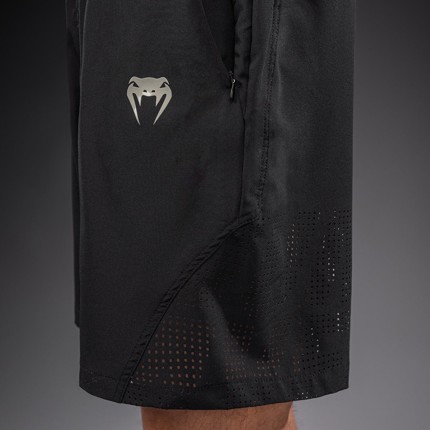 Short d’Entraînement Venum Lazer - Noir/Gris - product-type_Shorts de training