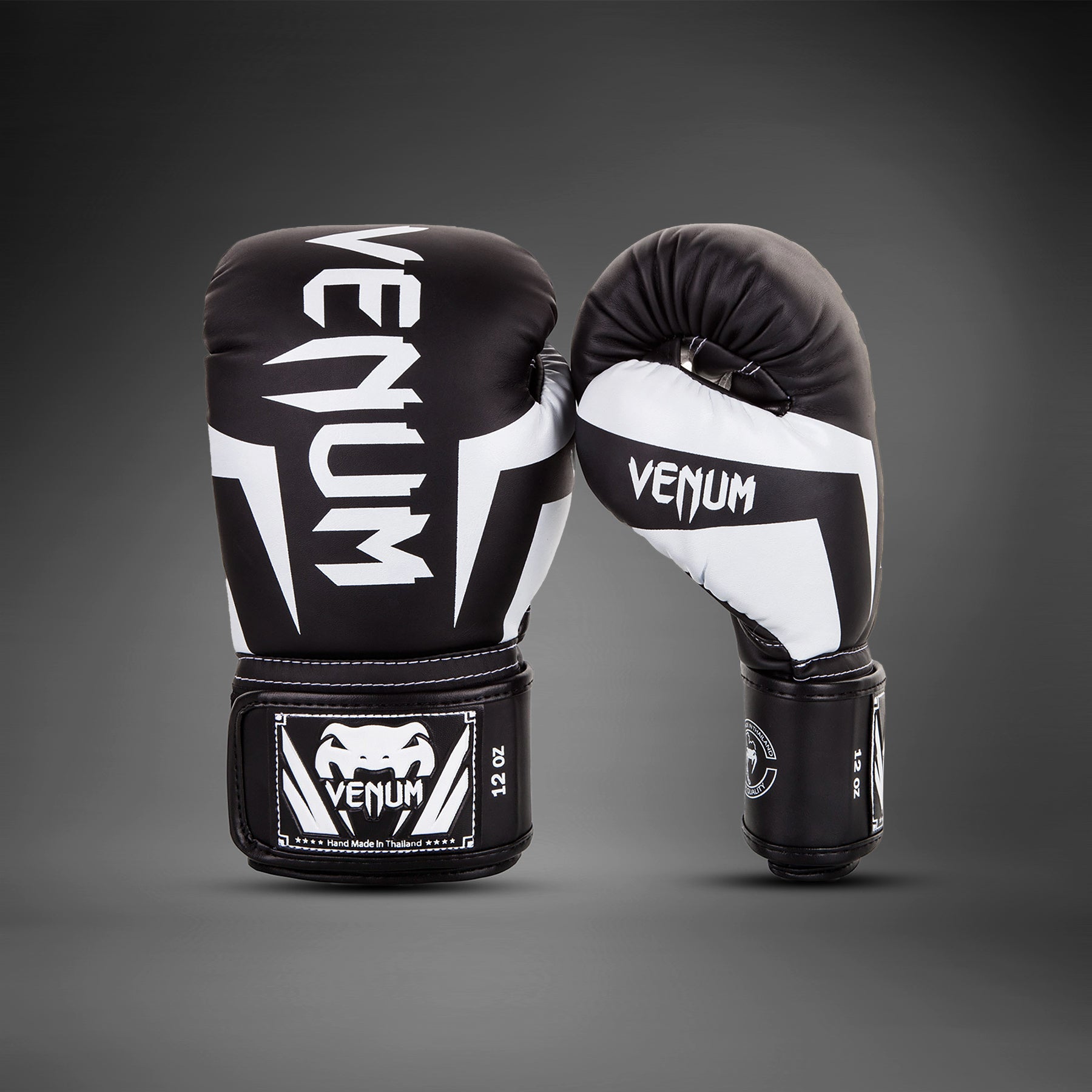 Gants de Boxe Venum Elite - Noir/Blanc - product-type_Gants de boxe