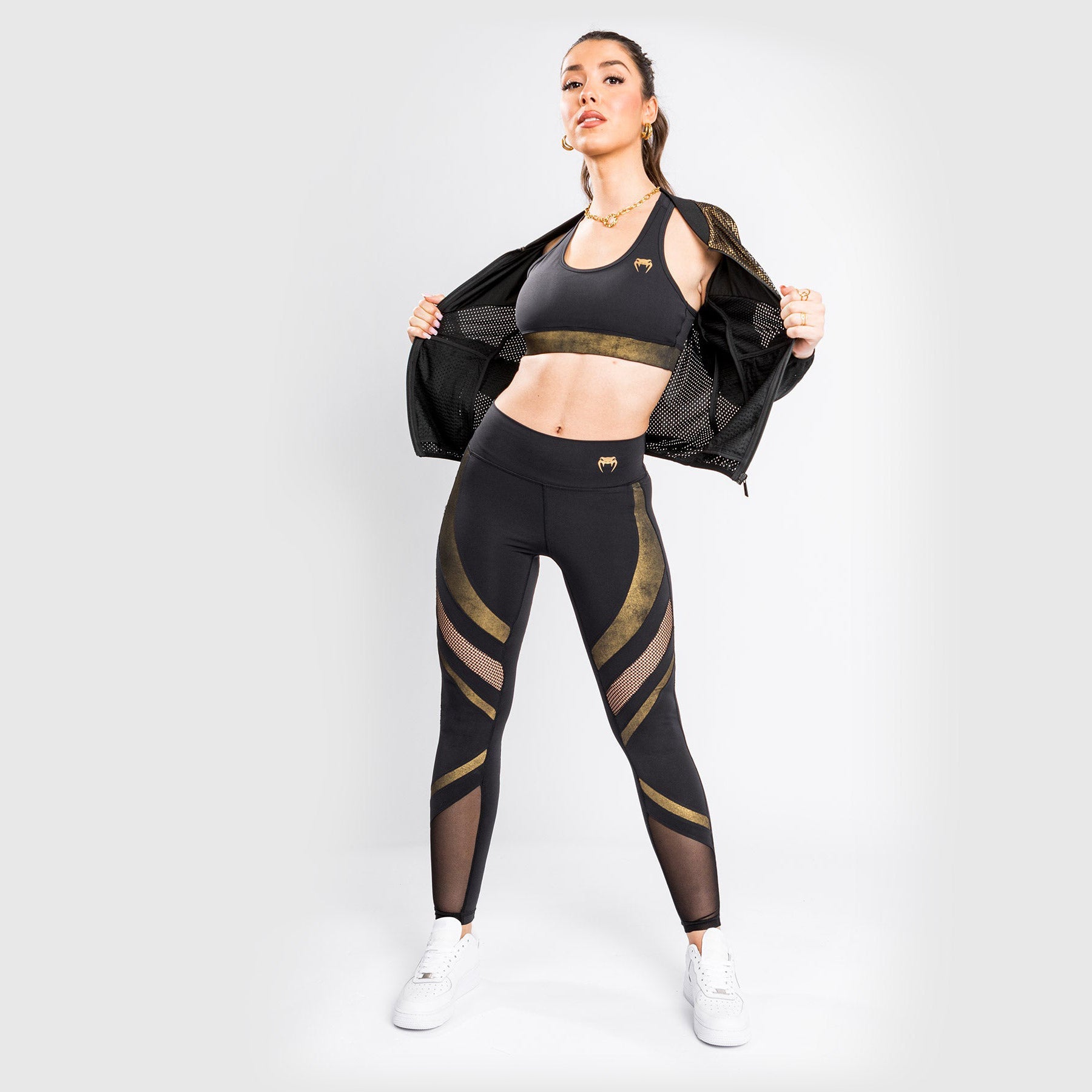 Legging Venum Lightning 7/8 - Noir/Or - product-type_Leggings