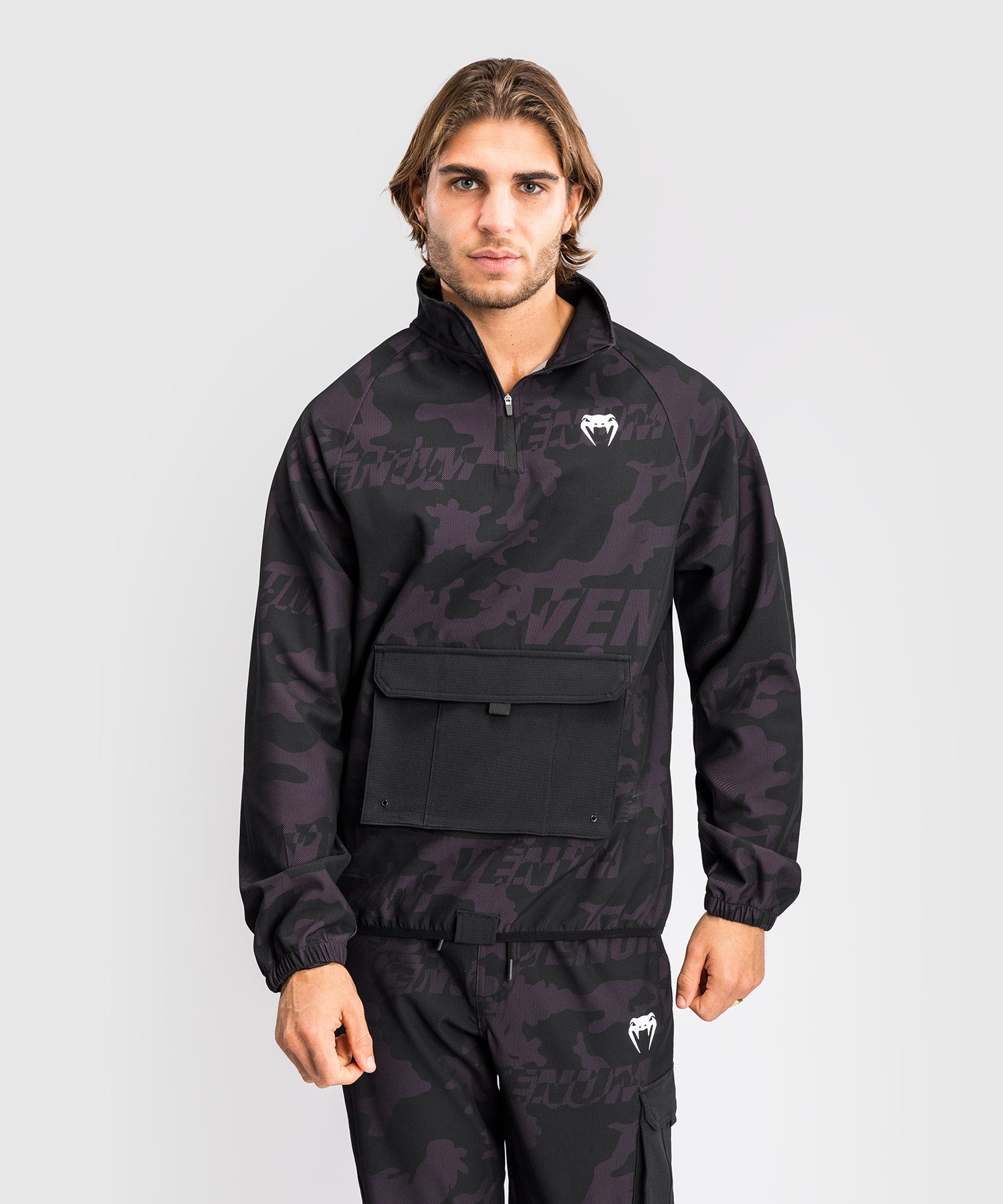 Veste de Survêtement Pour Hommes Venum Trooper - Noir/Violet - product-type_Sweatshirts