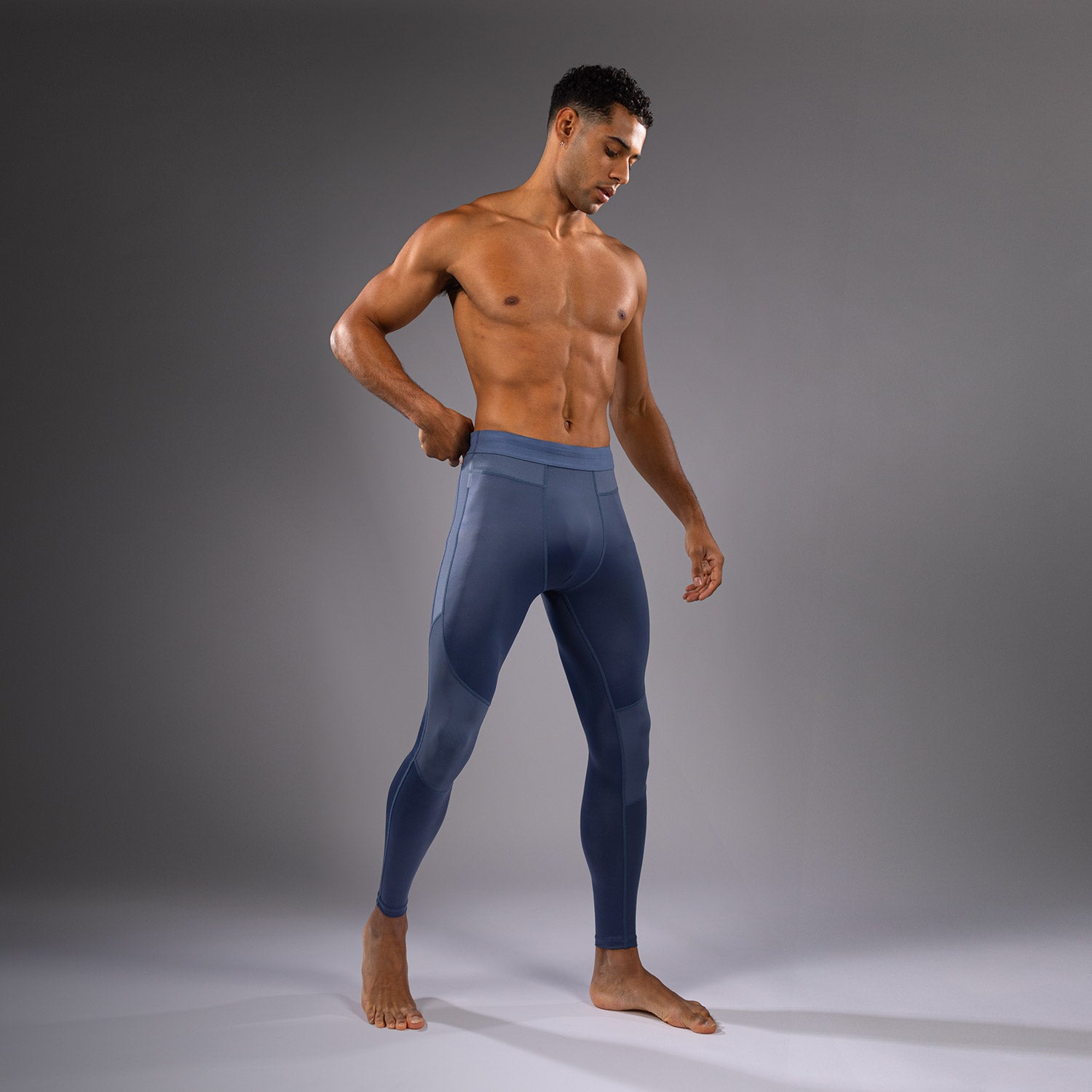 Pantalon de Compression Venum G-Fit Air pour Hommes - Bleu Brumeux - product-type_Pantalons de Compression