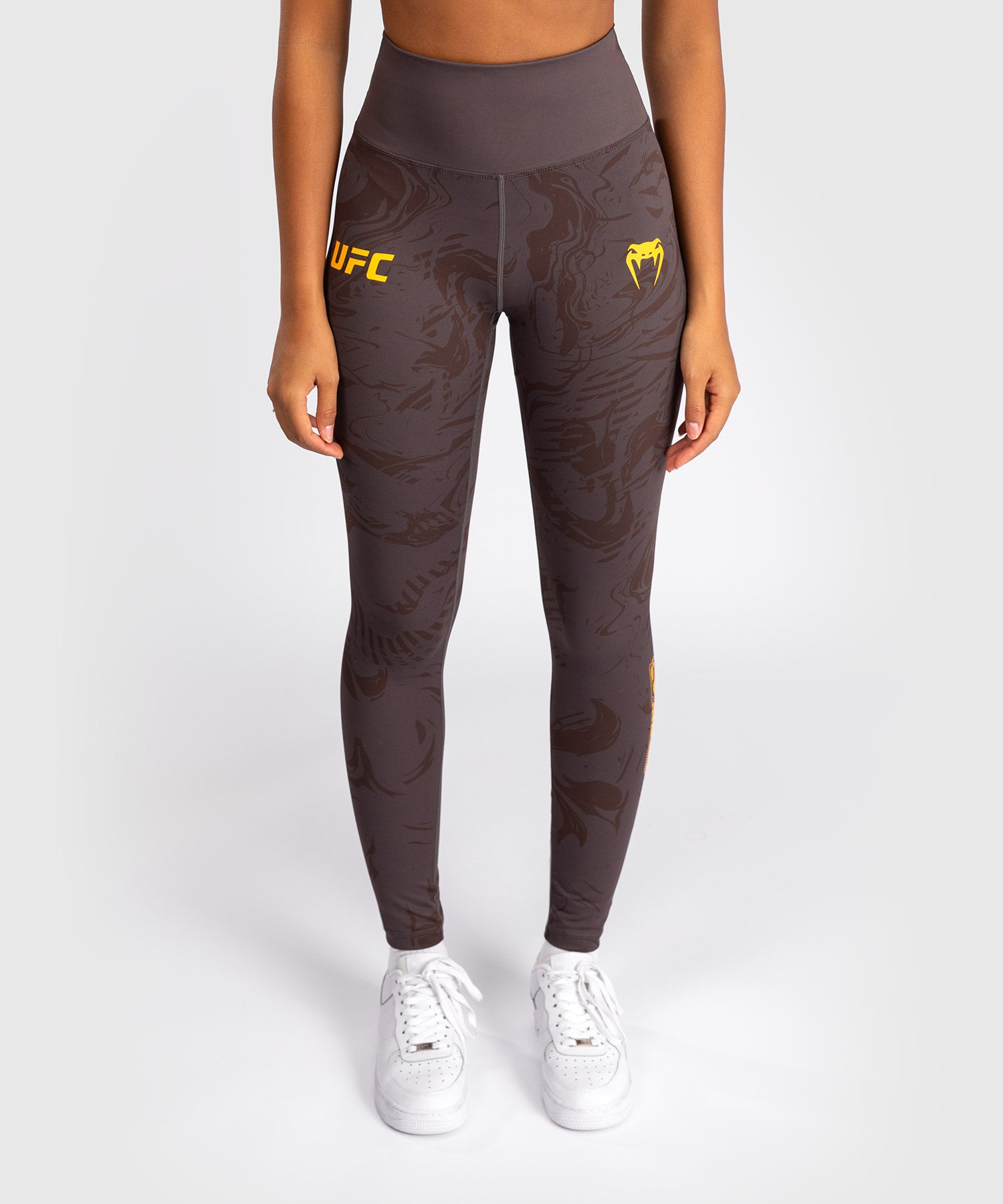 Leggings Performance pour Femmes UFC Fusion by Venum Fight Week - Marron Terrestre - product-type_Leggings