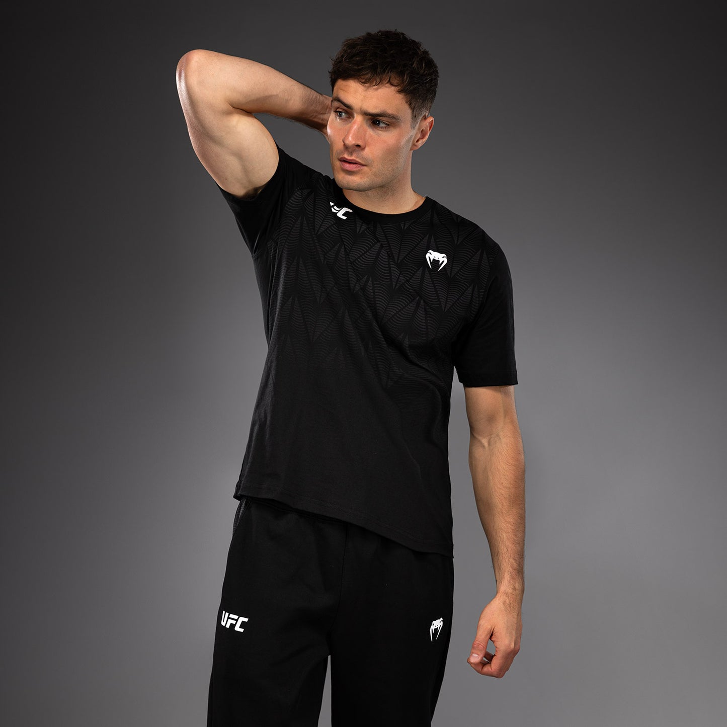 T-shirt Homme UFC Zenith by Venum Replica - Noir